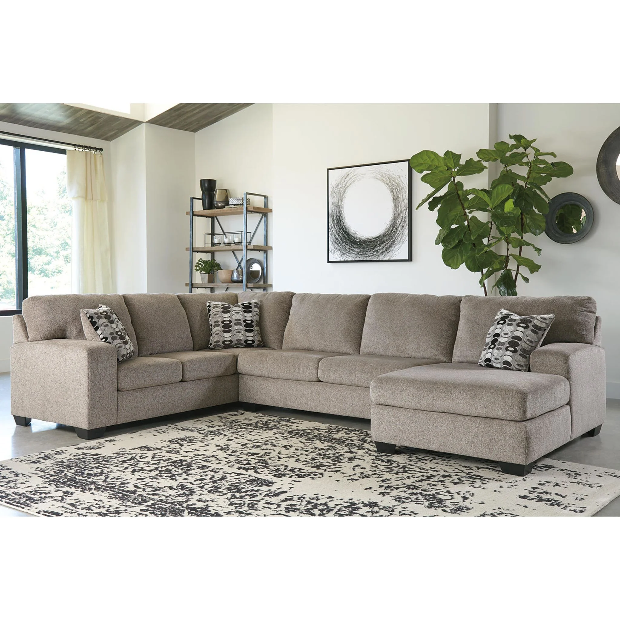 Ballinasloe 3 Piece Sectional with Chaise - Image 11