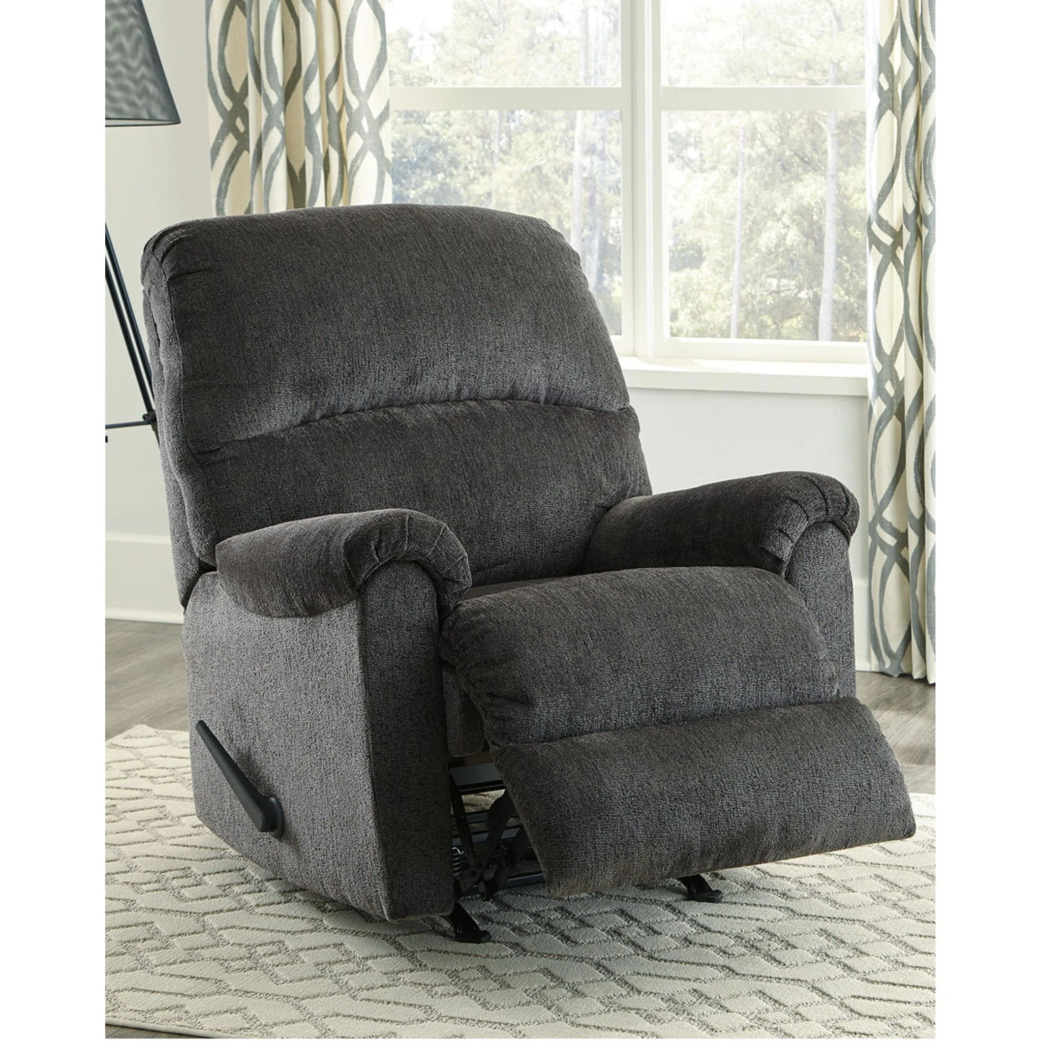 Ballinasloe Rocker Recliner - Smoke - Image 2