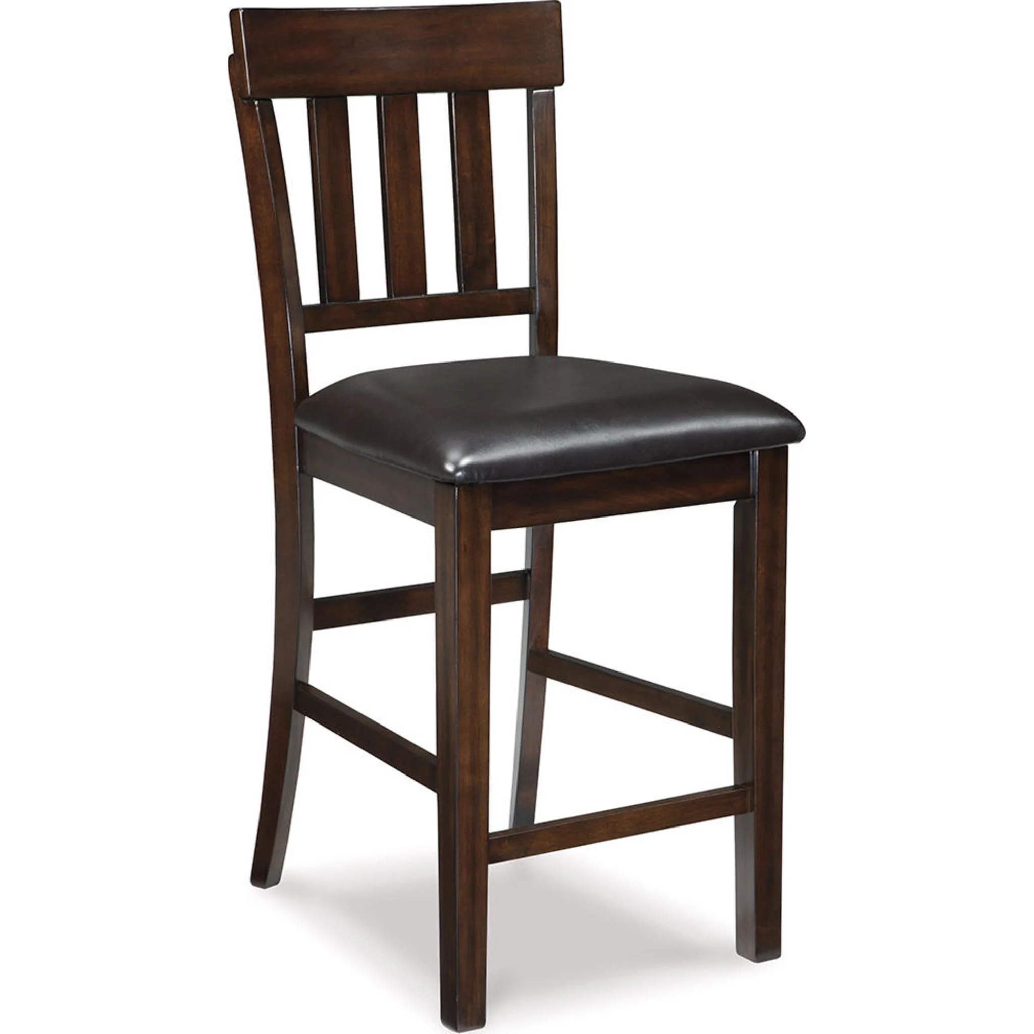 Haddigan Counter Height Stool - Dark Brown - (D596-124)