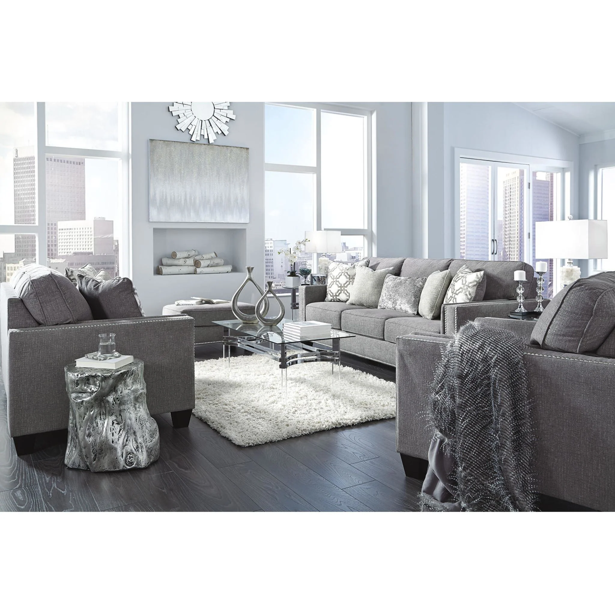 Barrali Sofa - Fog - Image 11
