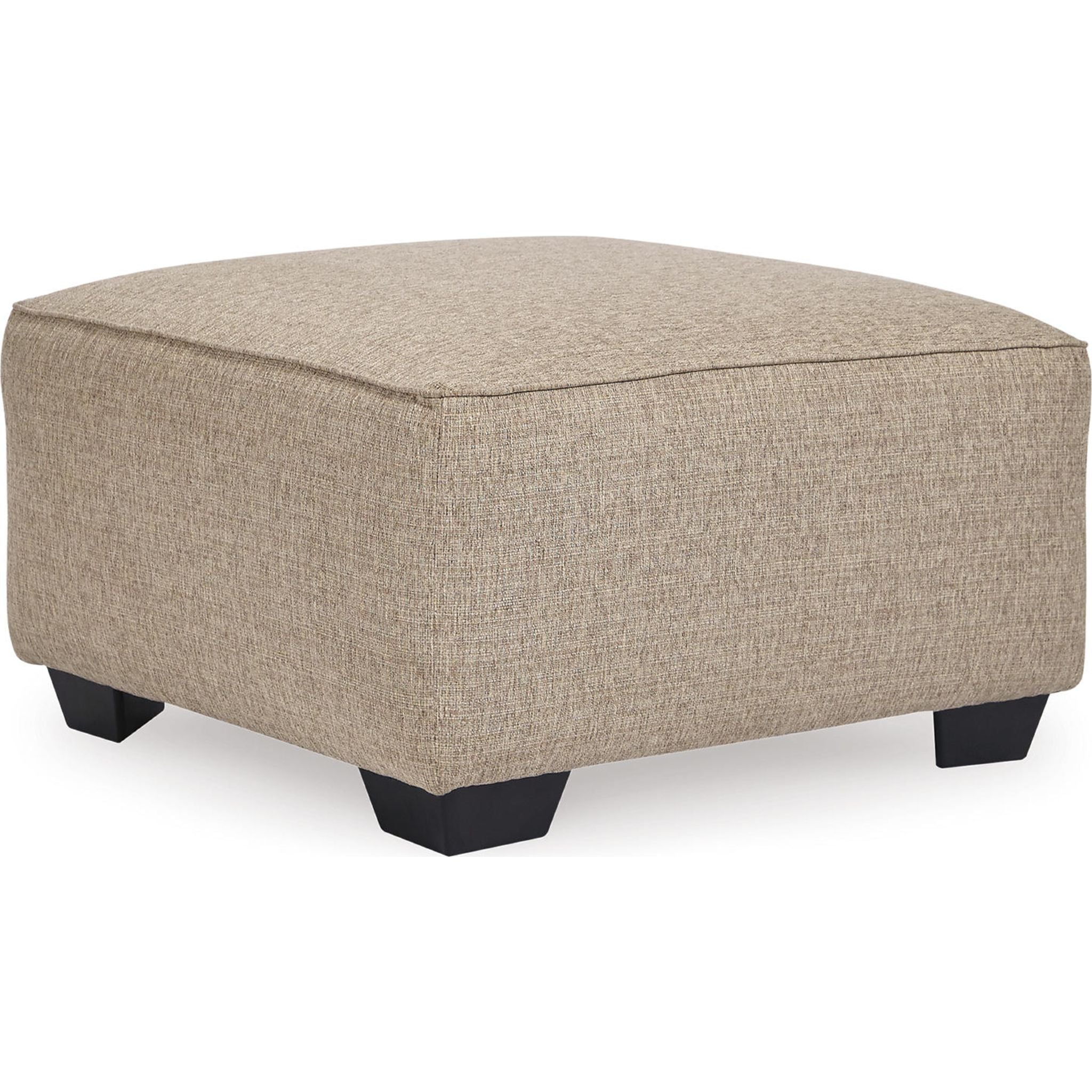 Bartlett Oversized Accent Ottoman - Hemp