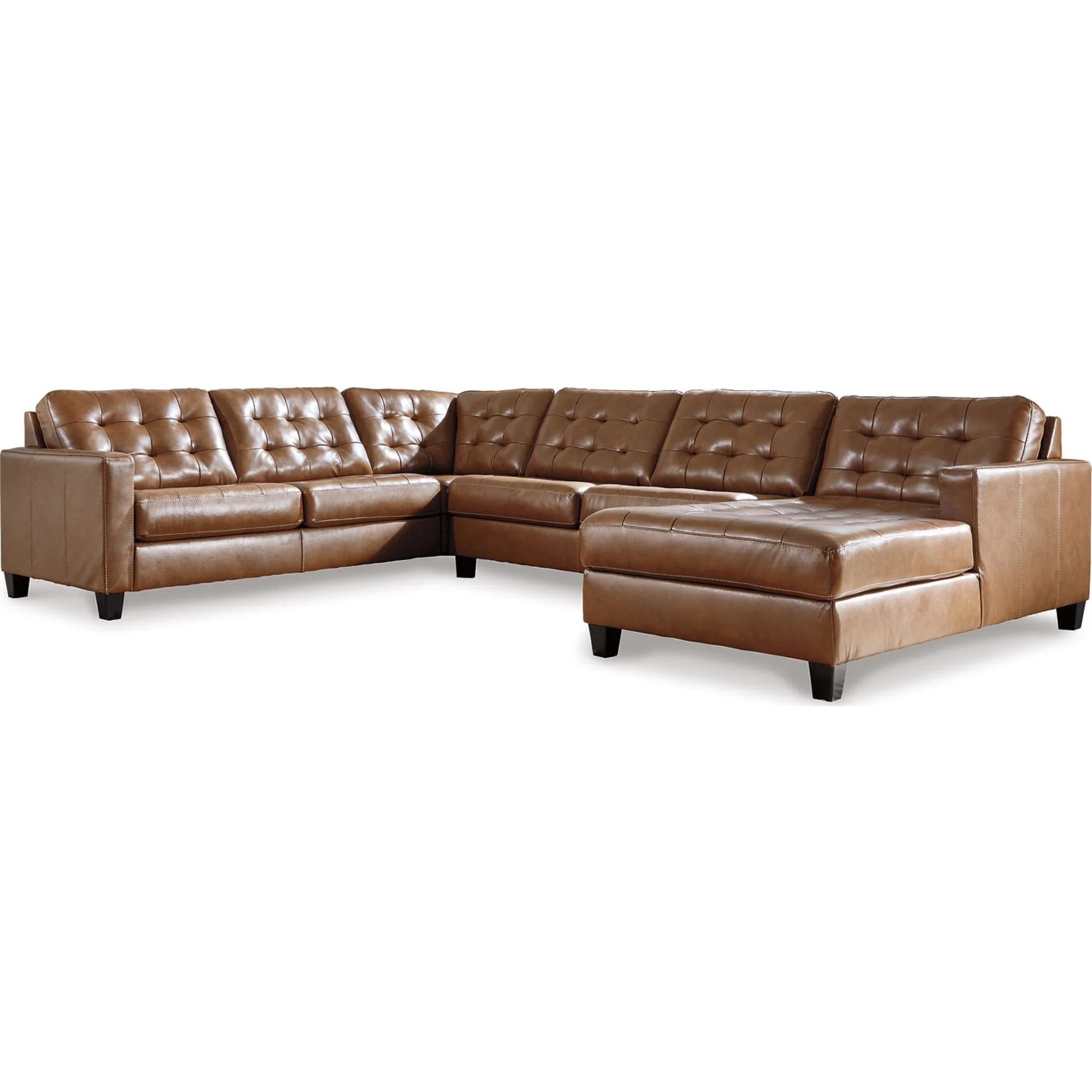 Baskove 4 Piece Sectional with Chase - Image 11