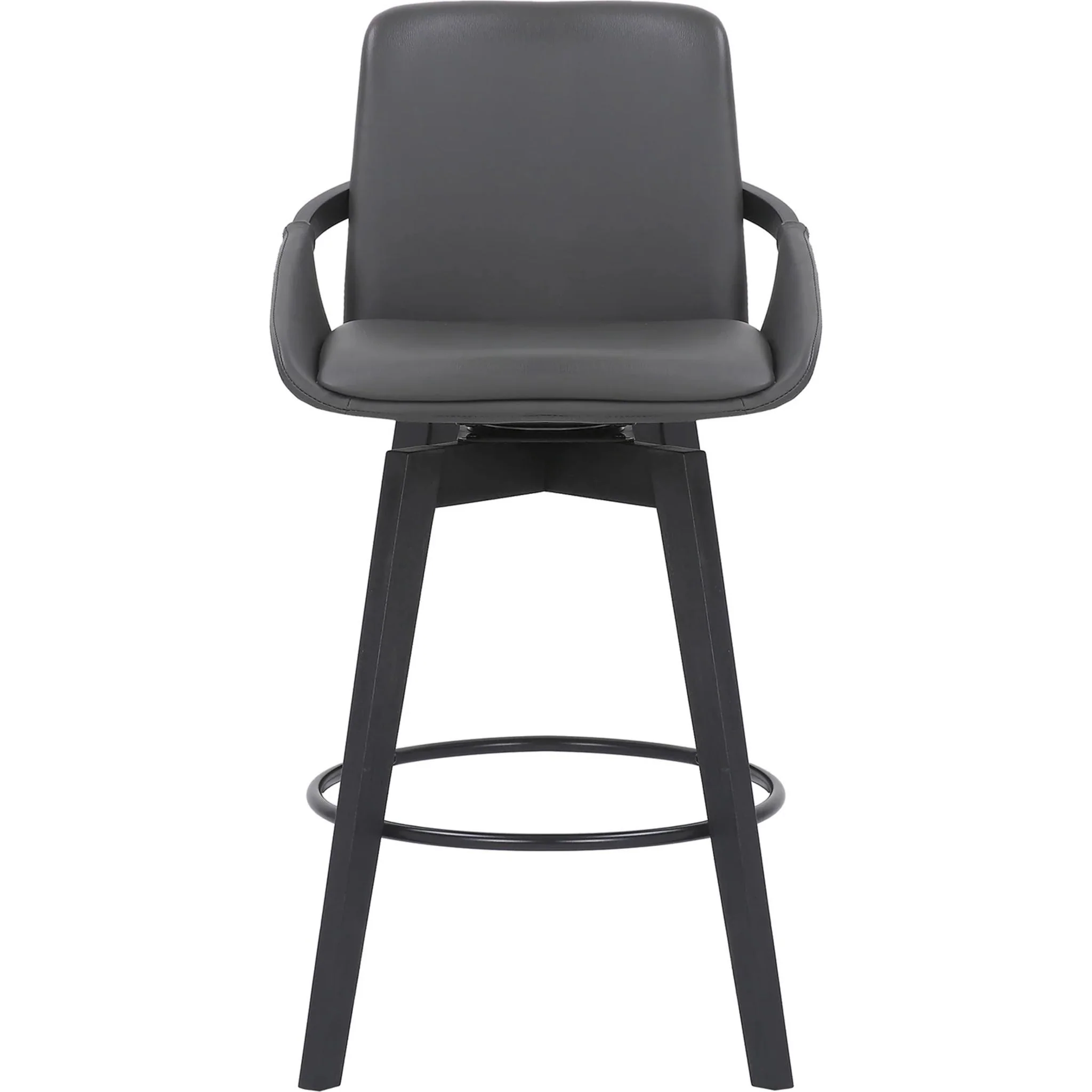 Baylor Counter Height Stool - Grey/Black - (LCBABABLGR26) - Image 3