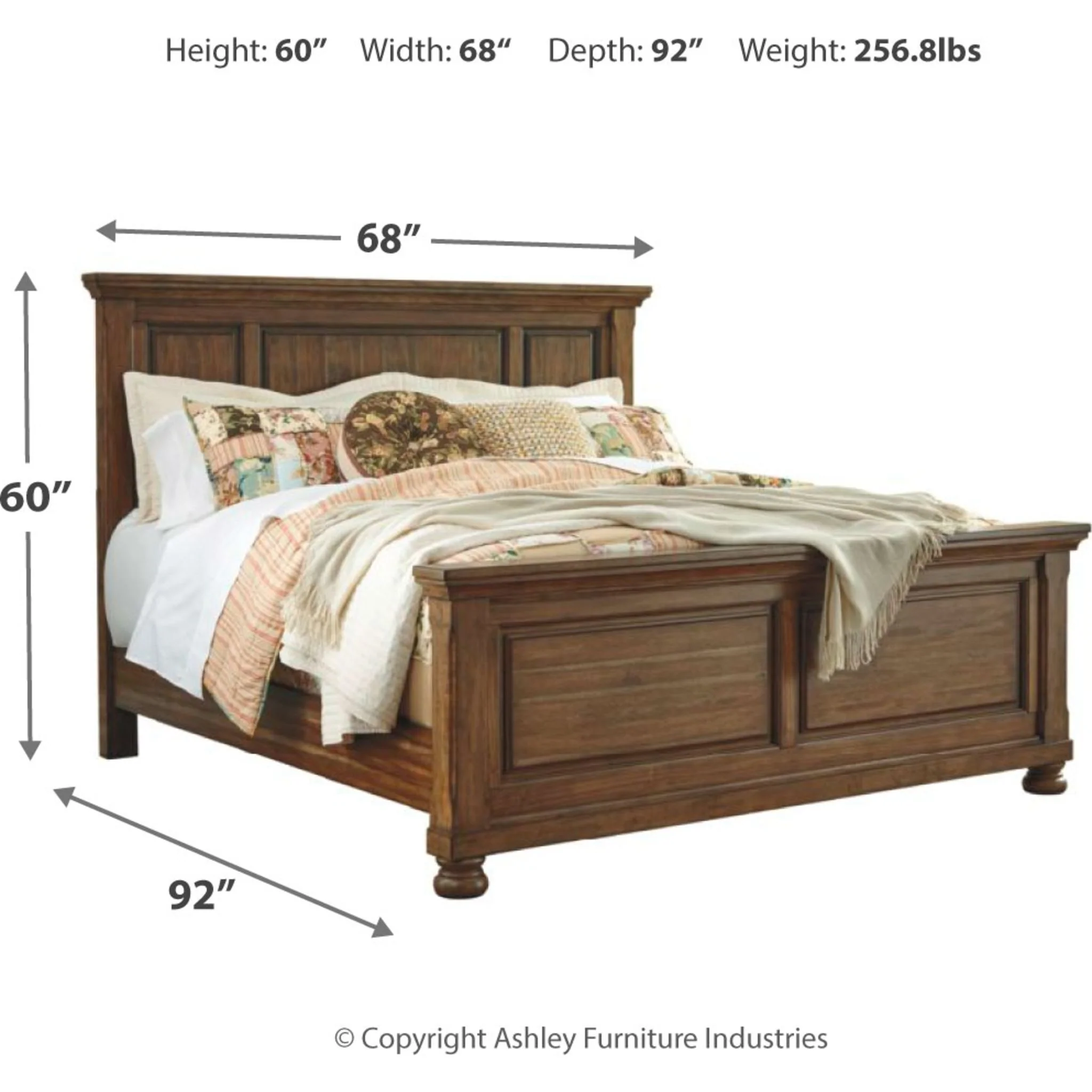 Baymore Panel Bed - Image 4