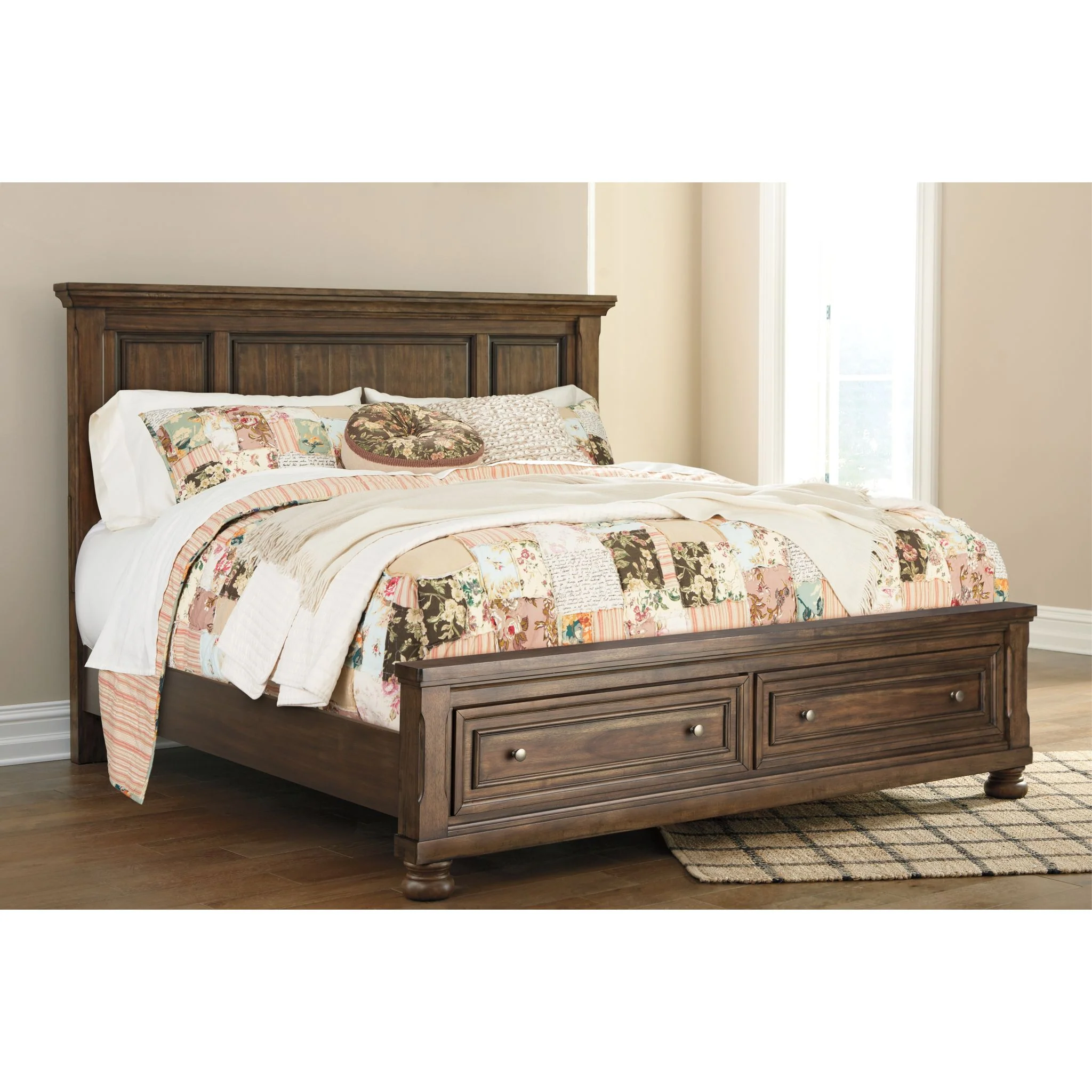 Baymore Panel Bed with Storage - Image 3