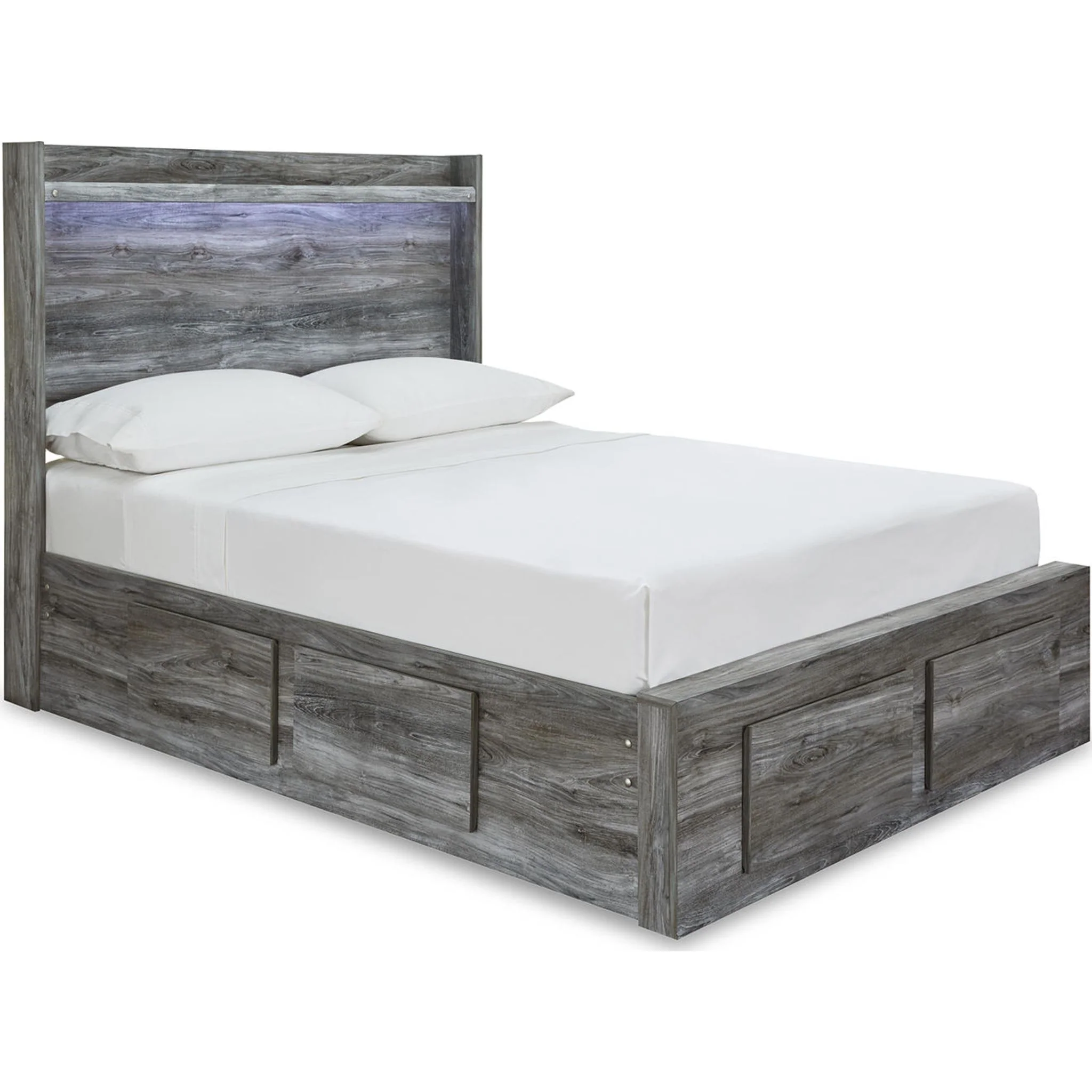 Baystorm 5 Piece Full Storage Bed - Gray - Image 11