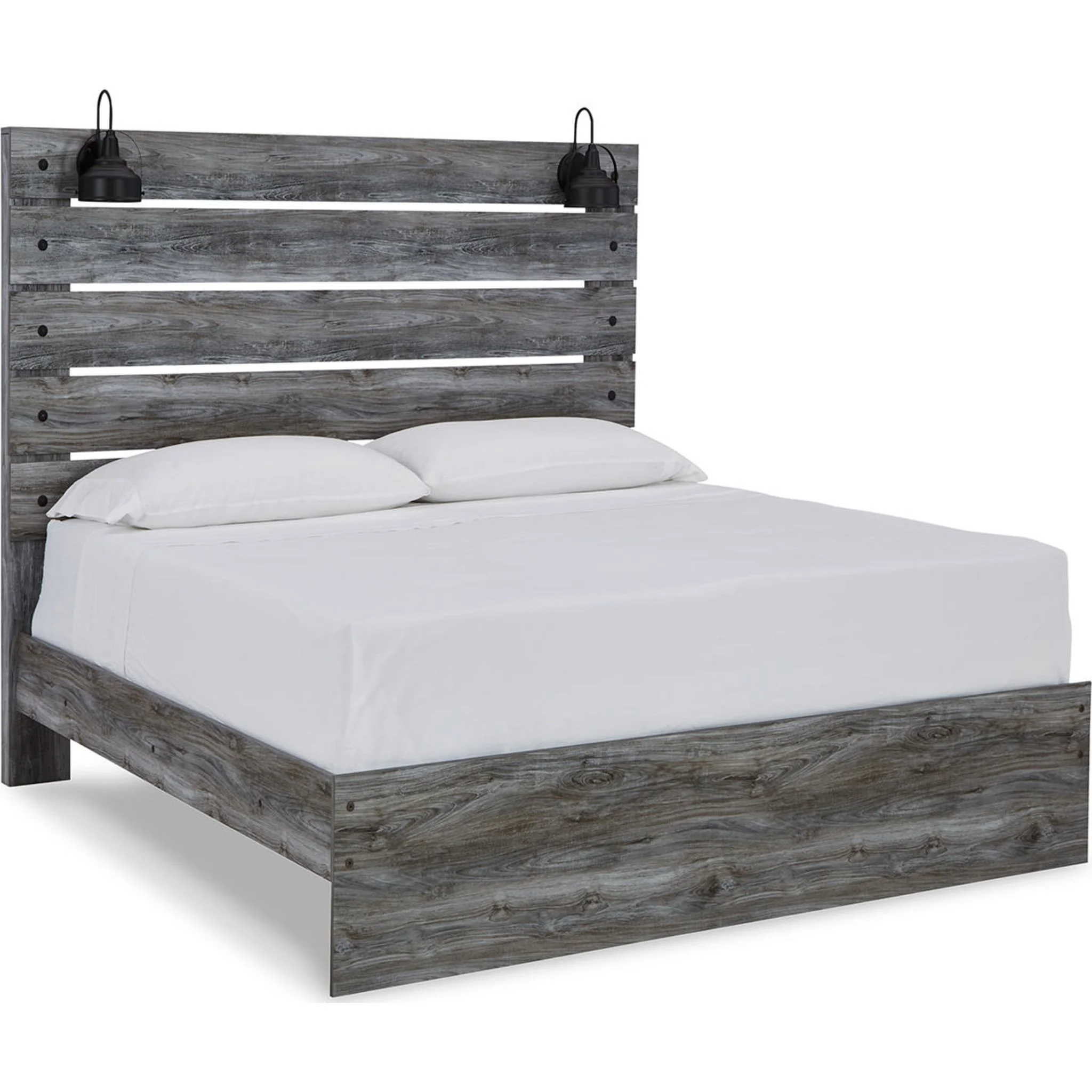 Baystorm 6 Piece Queen Panel Bedroom - Gray - Image 3