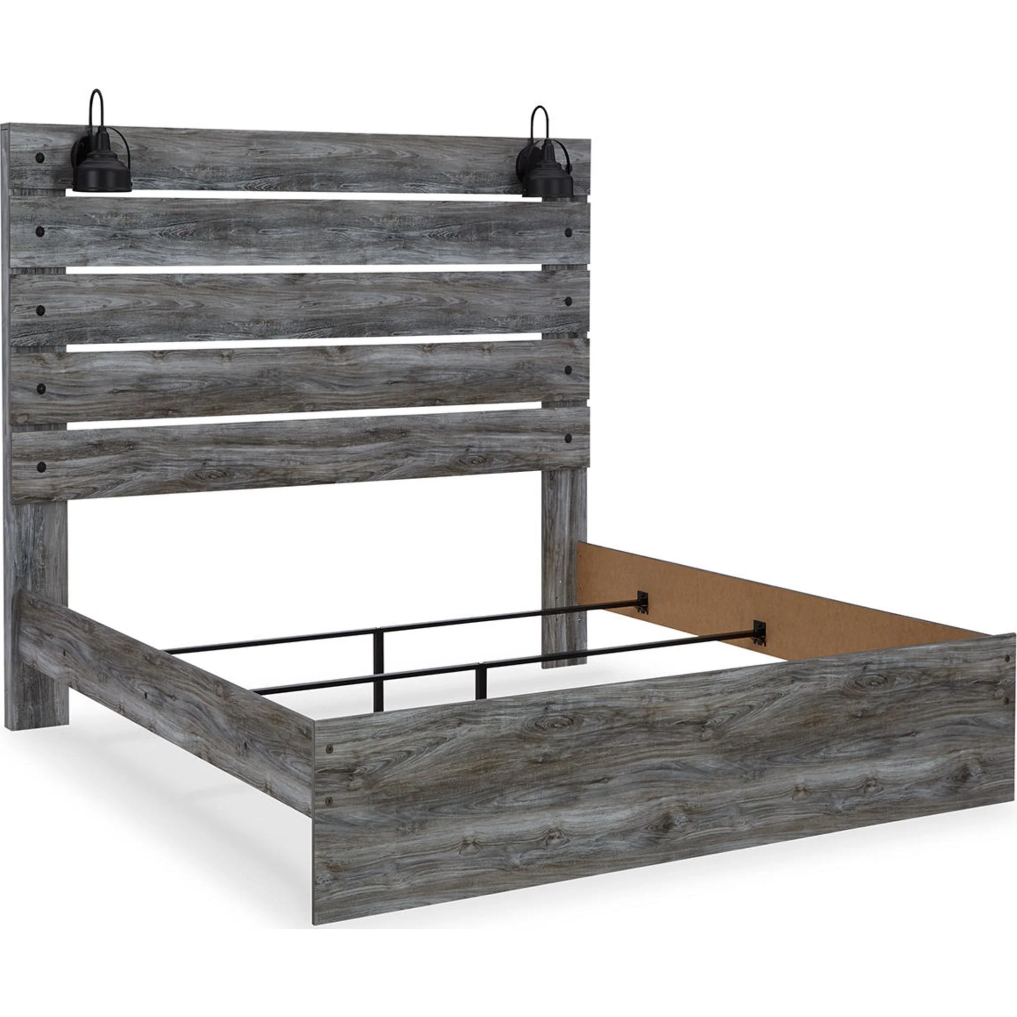 Baystorm 6 Piece Queen Panel Bedroom - Gray - Image 4
