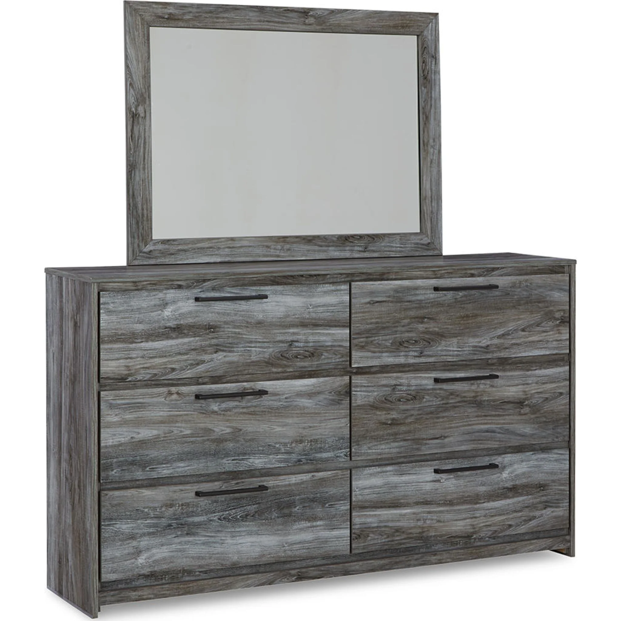 Baystorm 6 Piece Queen Panel Bedroom - Gray - Image 6