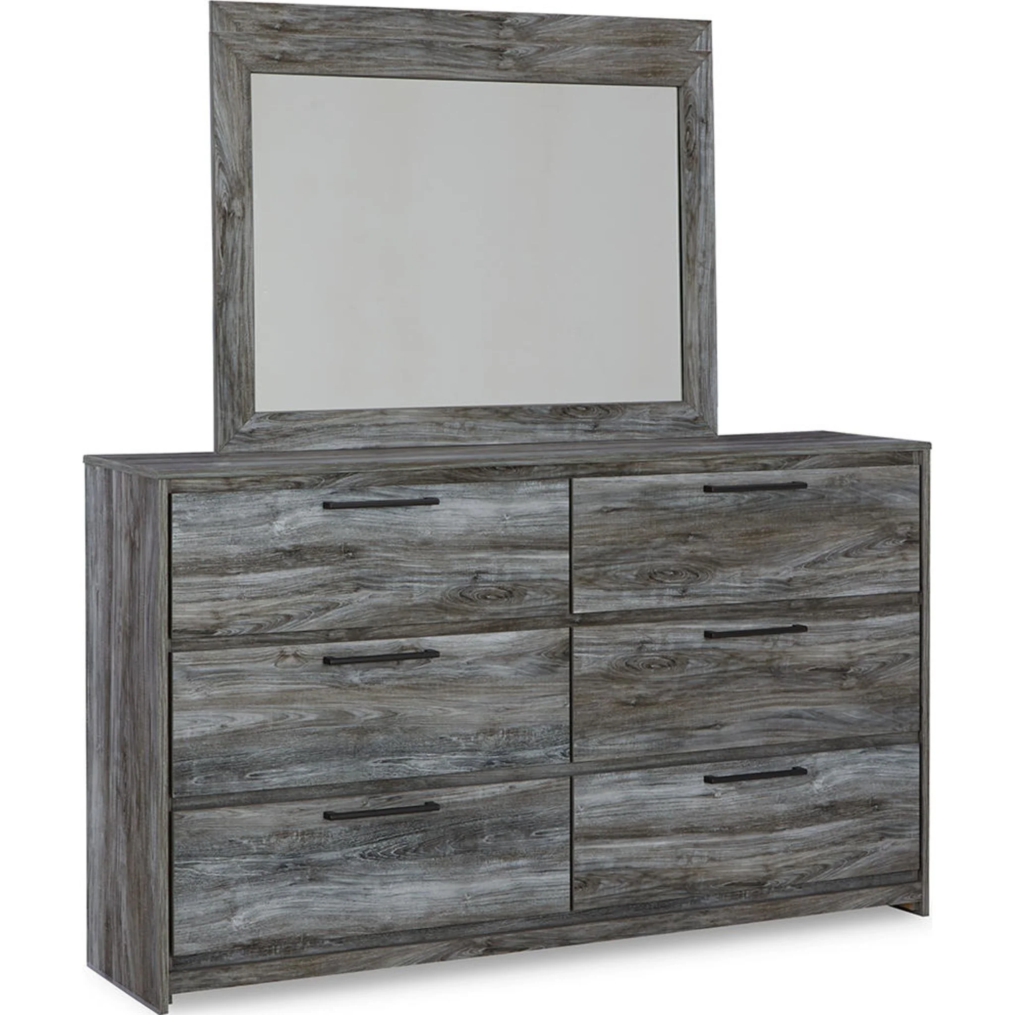 Baystorm Dresser and Mirror - Gray - Image 14