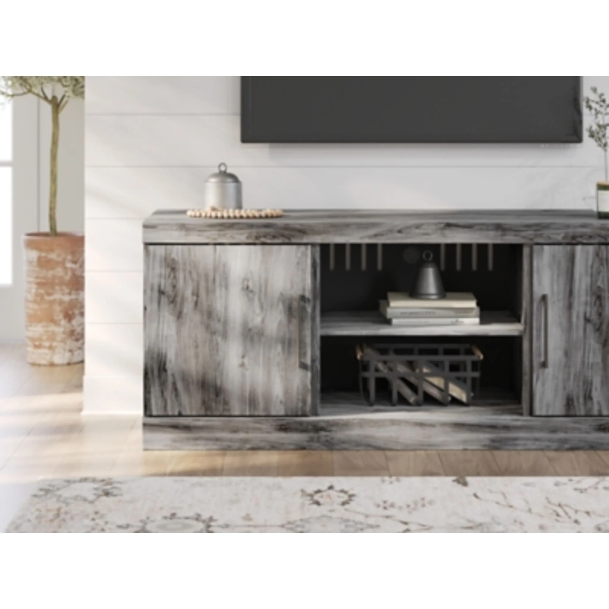 Baystorm TV Stand - Gray - Image 2