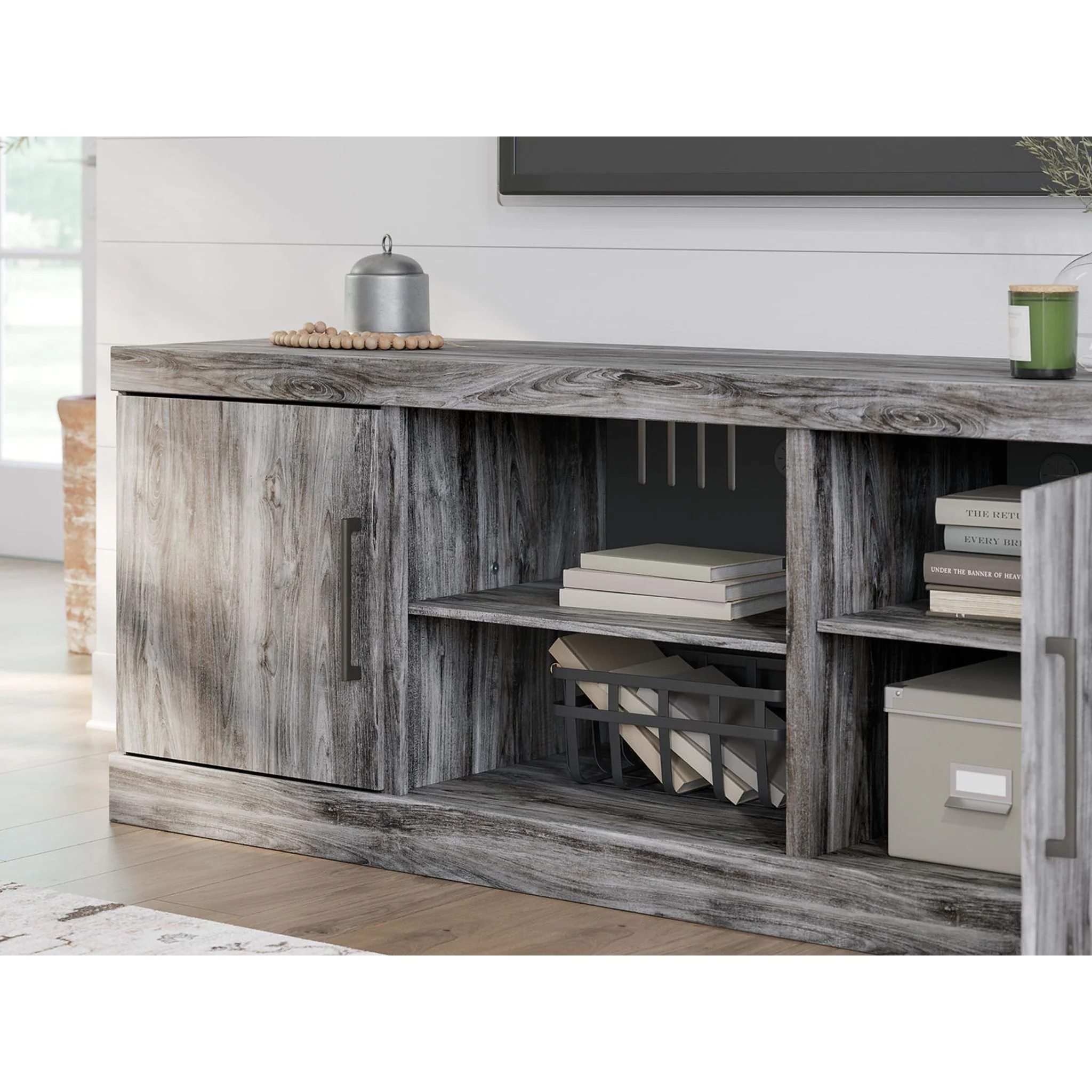 Baystorm TV Stand - Gray - Image 6