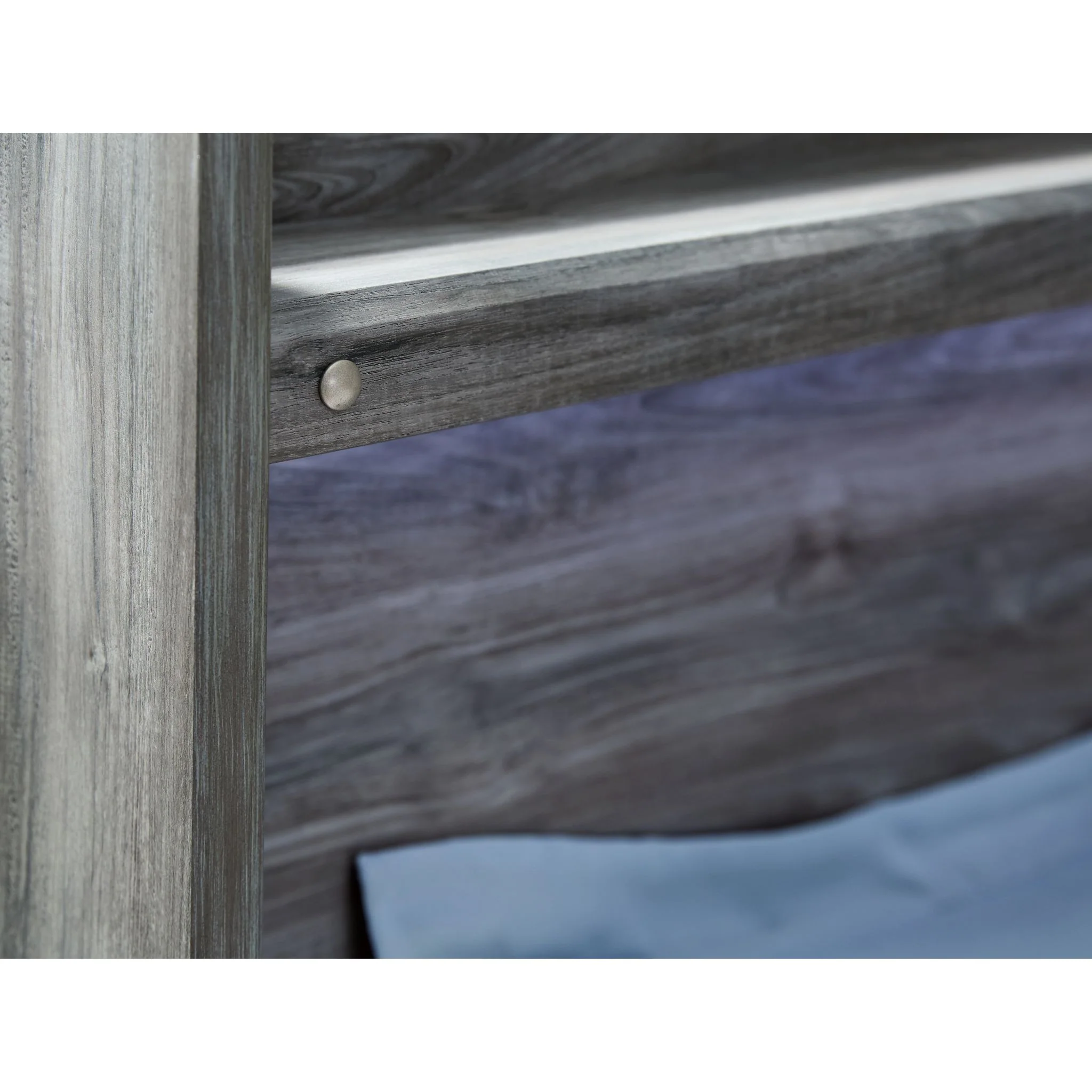 Baystorm Twin Panel Headboard - Gray - Image 3