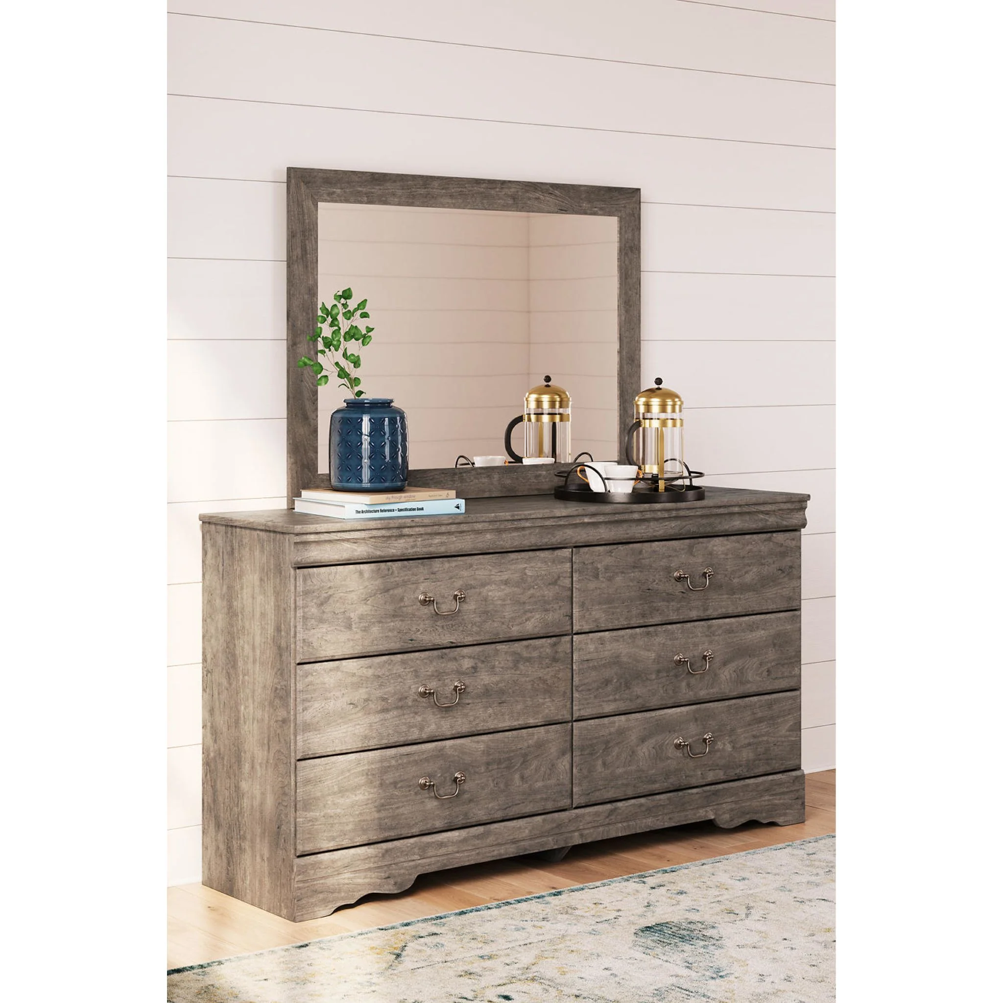 Bayzor 7 Piece Bedroom Package - Gray - Image 11