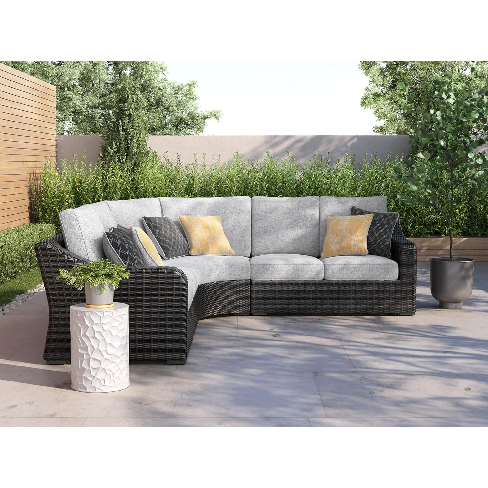 Beachcroft 3 Piece Outdoor Modular Seating - Image 13