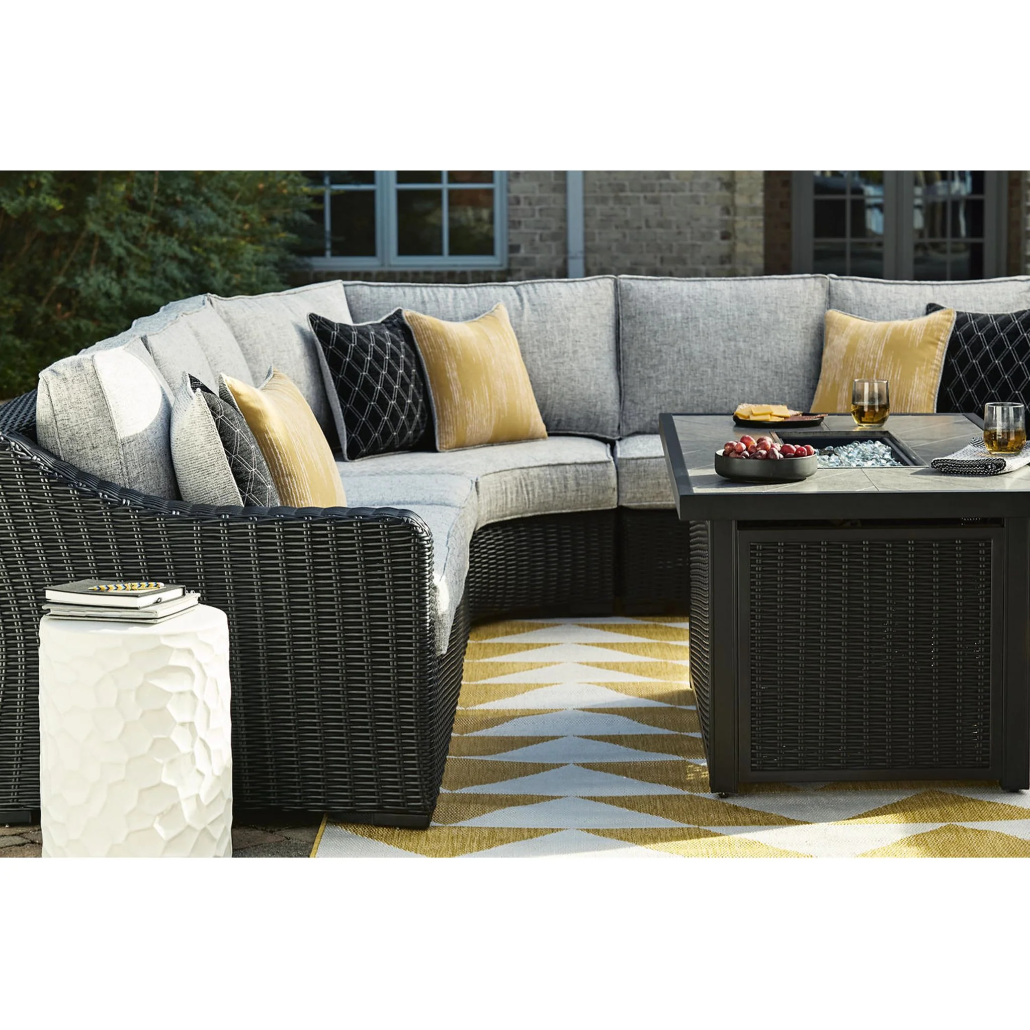 Beachcroft 3 Piece Outdoor Modular Seating - Image 15