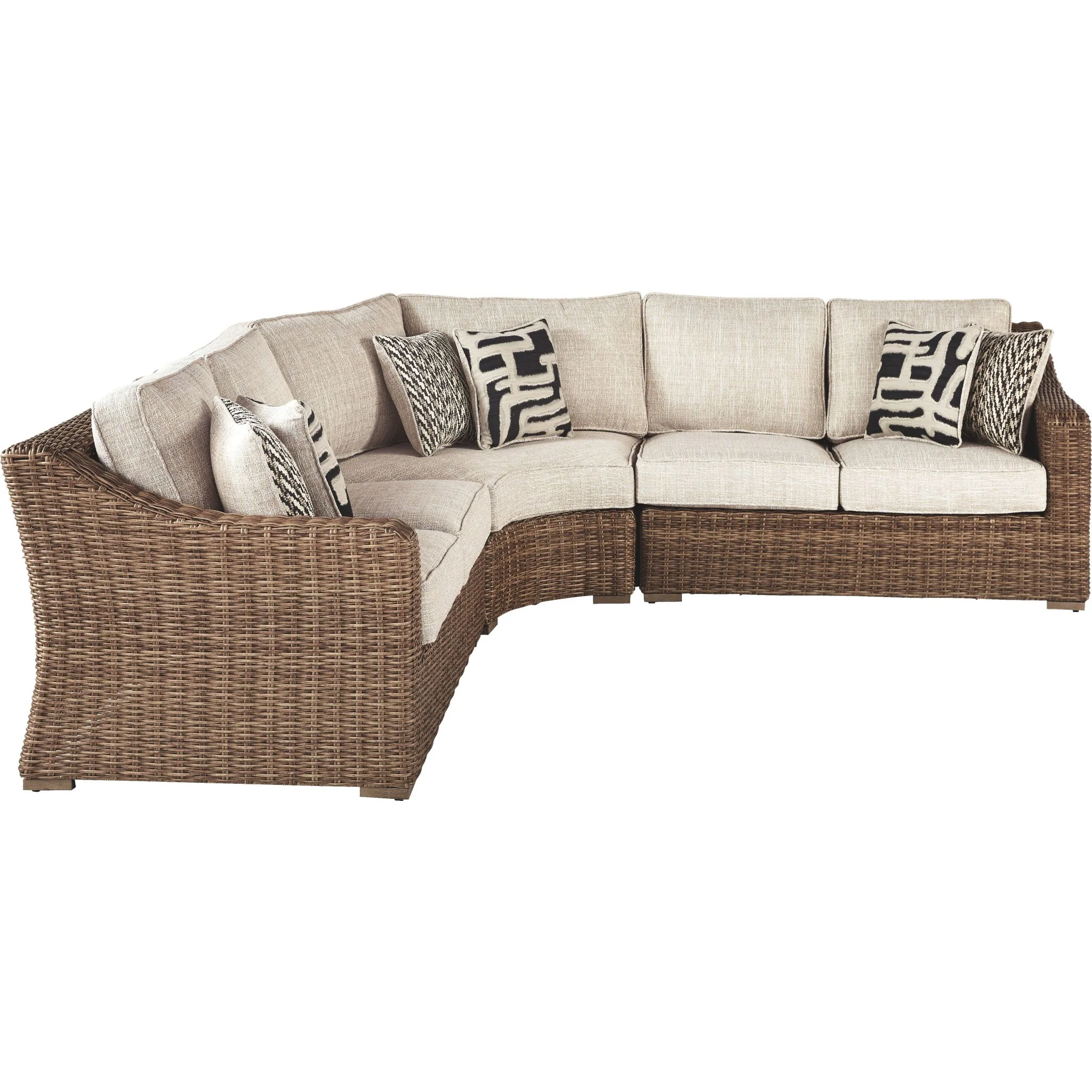 Beachcroft 3 Piece Outdoor Modular Seating