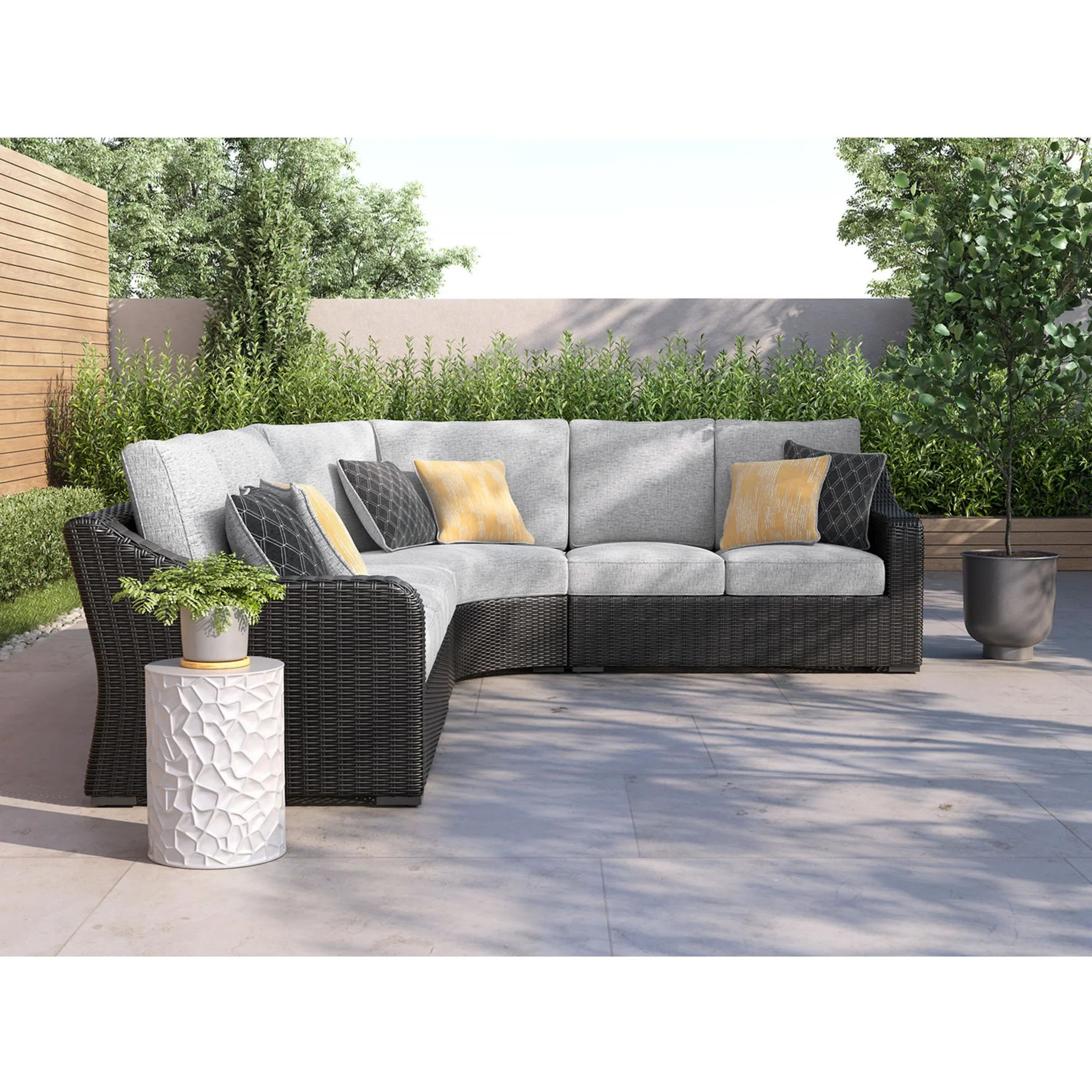 Beachcroft 4 Piece Outdoor Modular Seating - Image 12