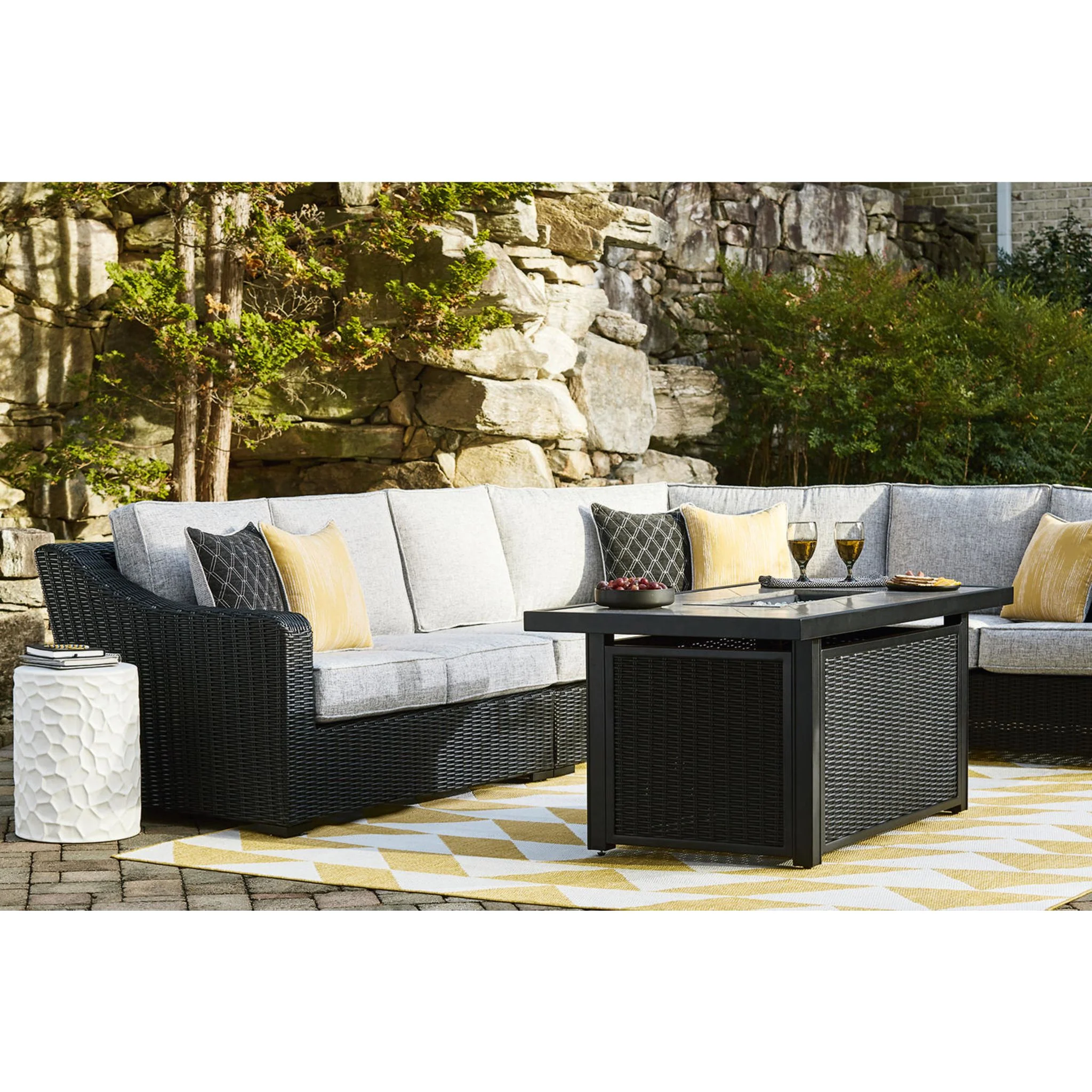 Beachcroft 4 Piece Outdoor Modular Seating - Image 14