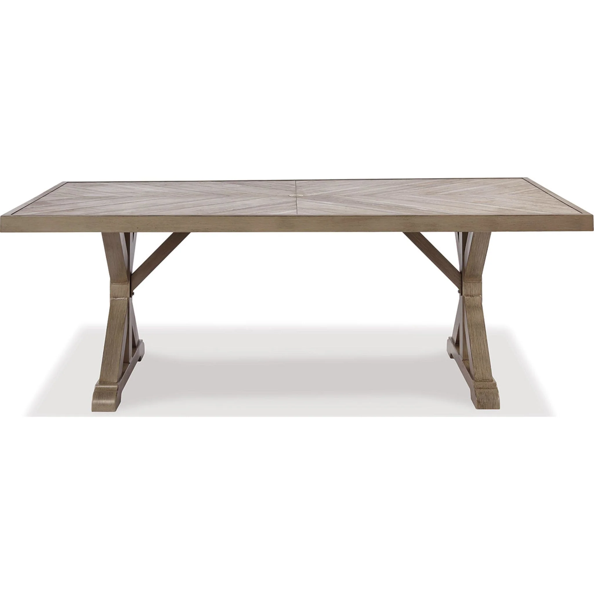 Beachcroft 5 Piece Outdoor Dining Set - Beige - Image 7