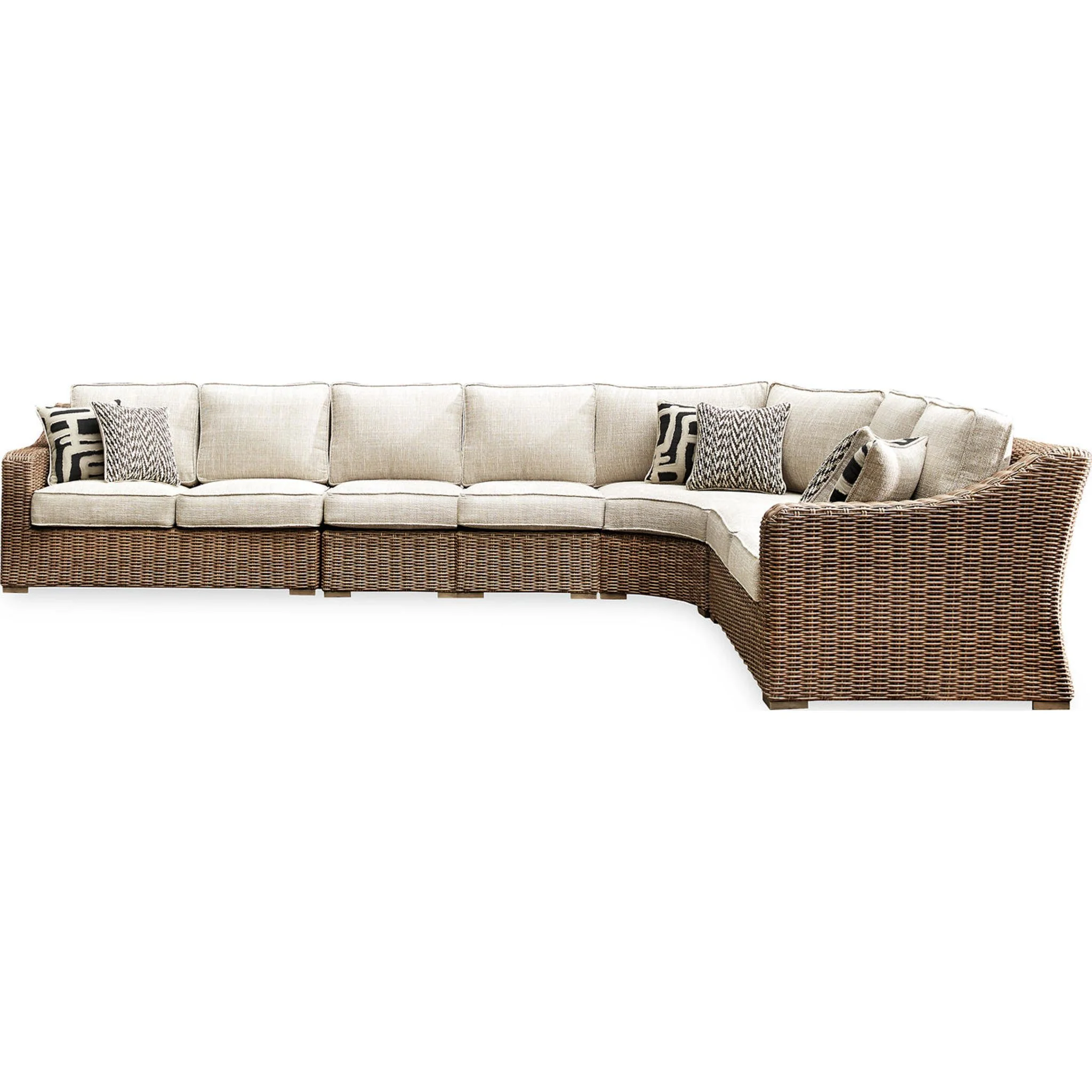 Beachcroft 5 Piece Outdoor Modular Seating - Image 14