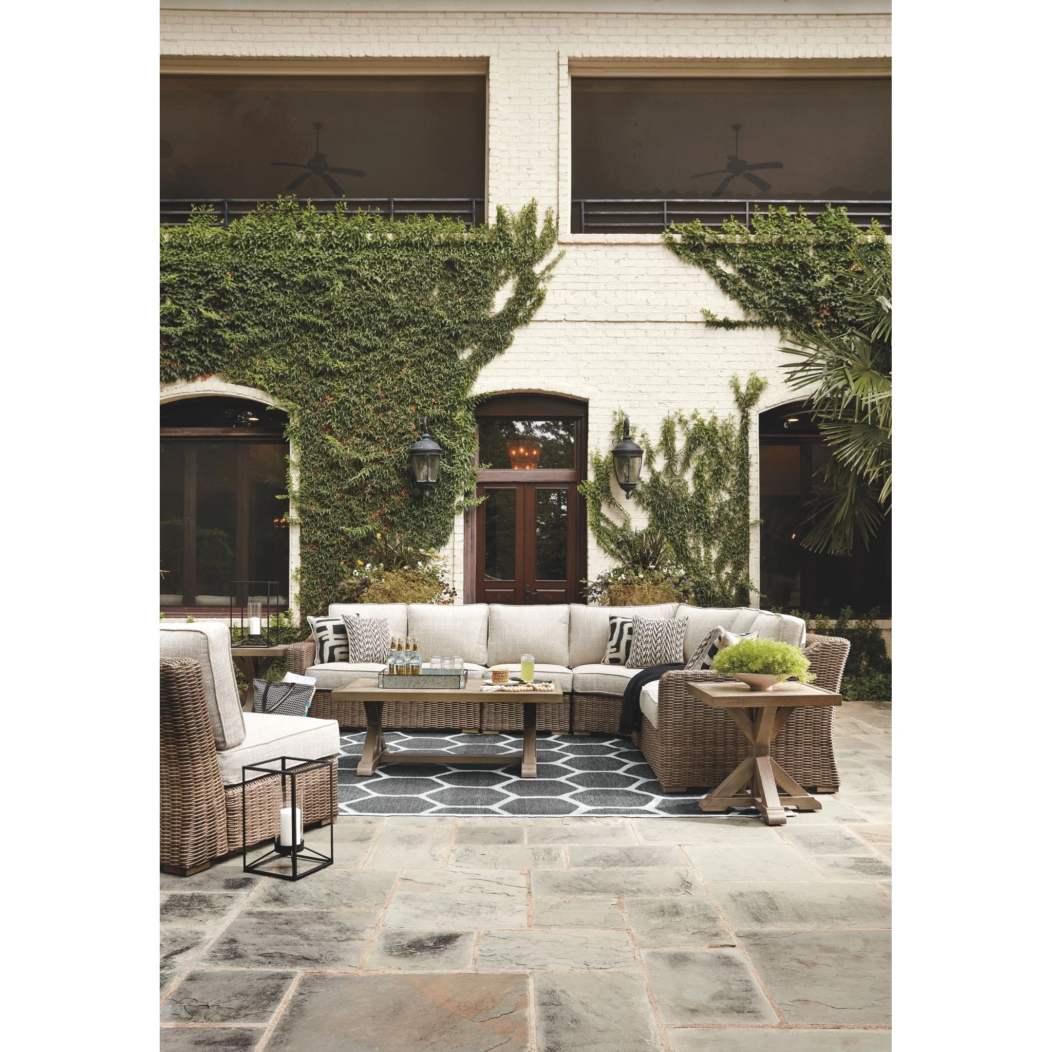 Beachcroft 5 Piece Outdoor Modular Seating - Image 7