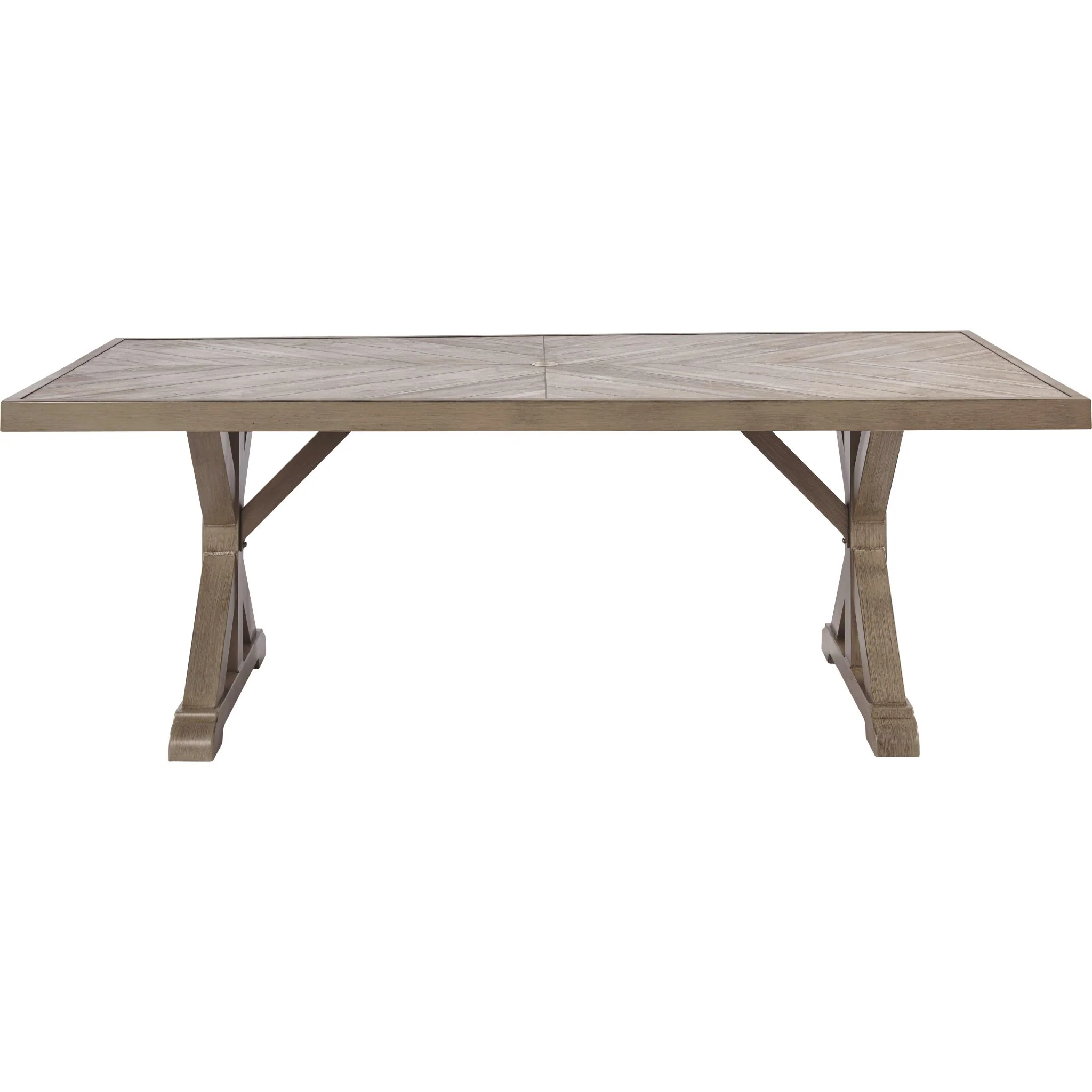 Beachcroft 7 Piece Outdoor Dining Set - Beige - Image 3