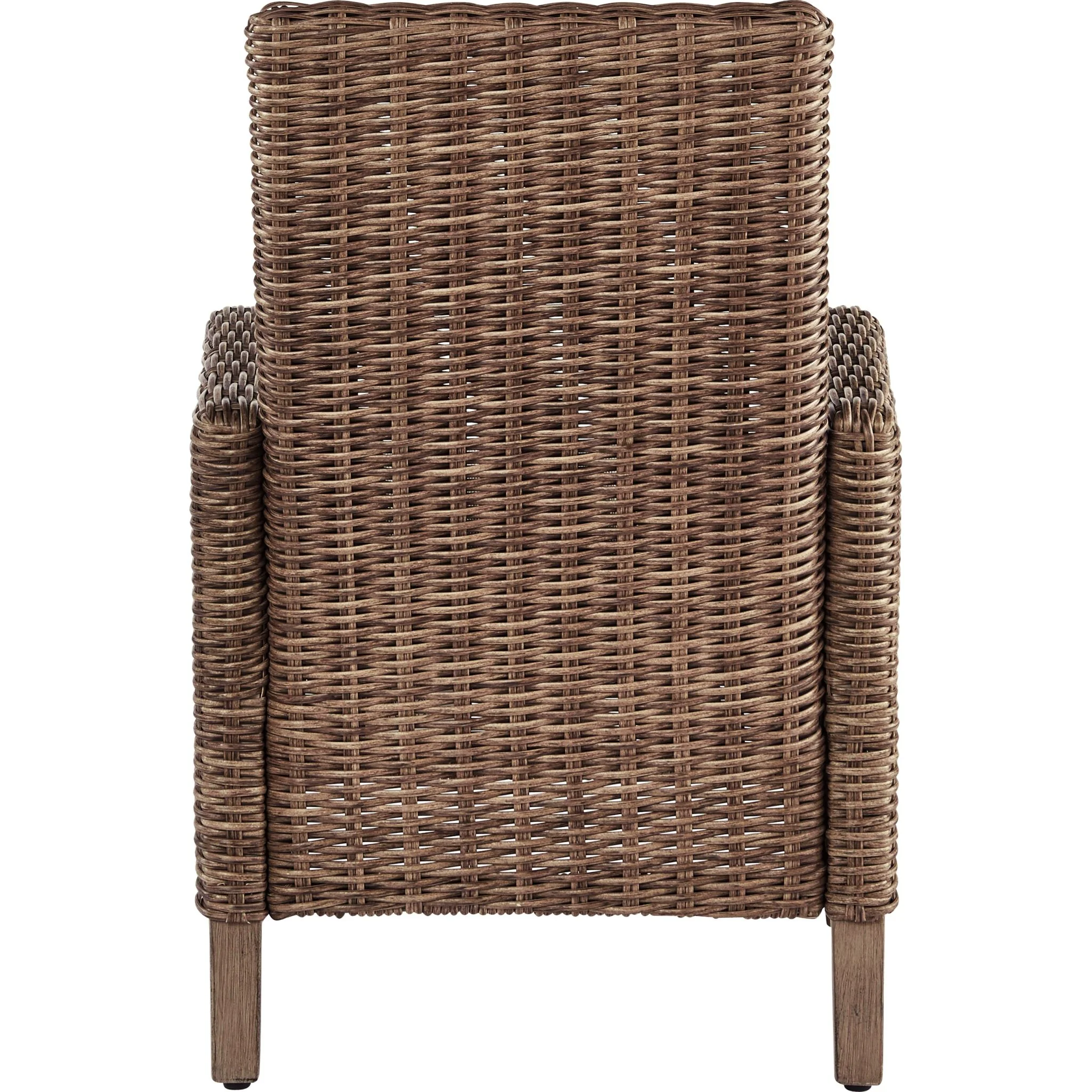 Beachcroft Outdoor Chair with Cushion (set of 2) - Beige - Image 4