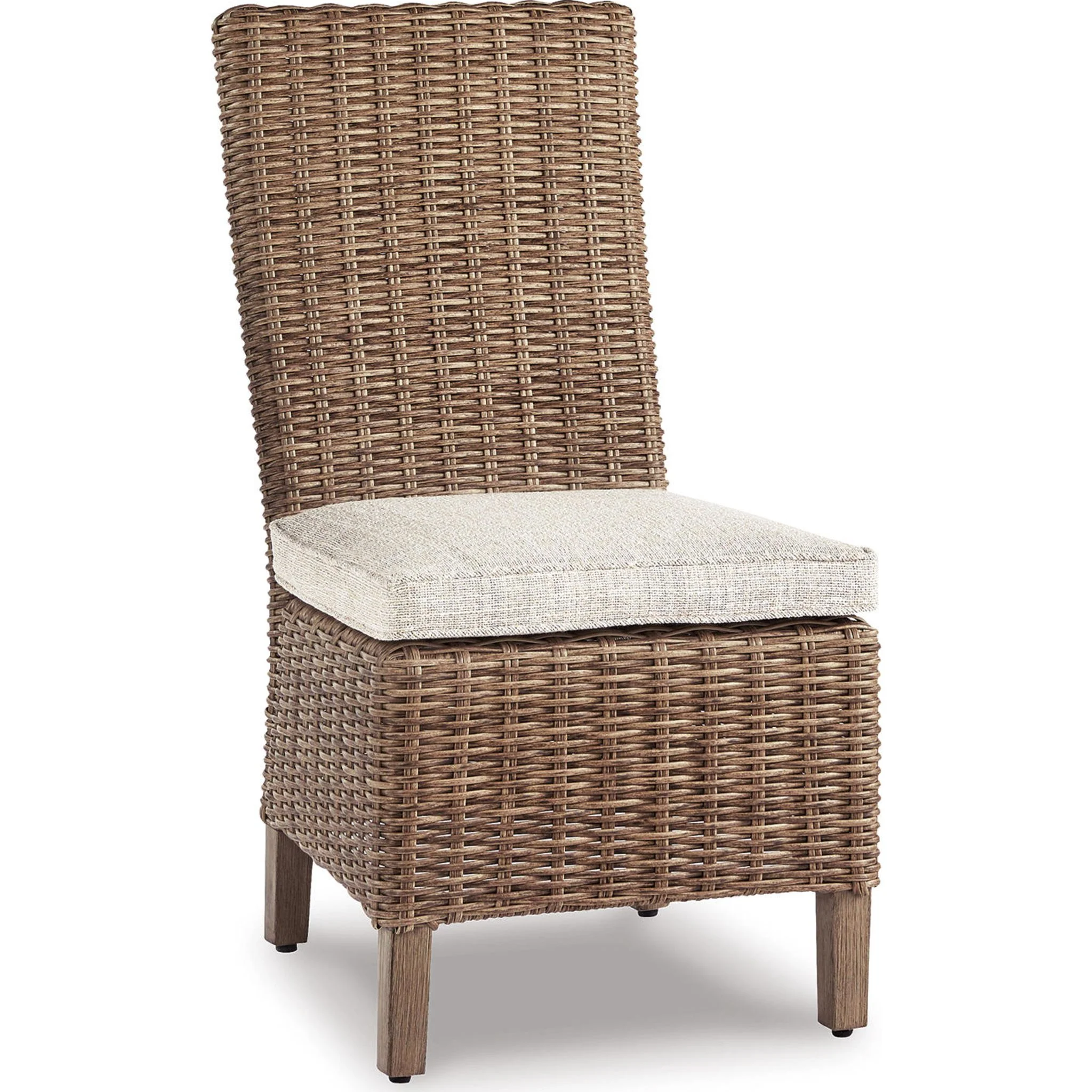 Beachcroft Outdoor Chair with Cushion (set of 2) - Beige - Image 15