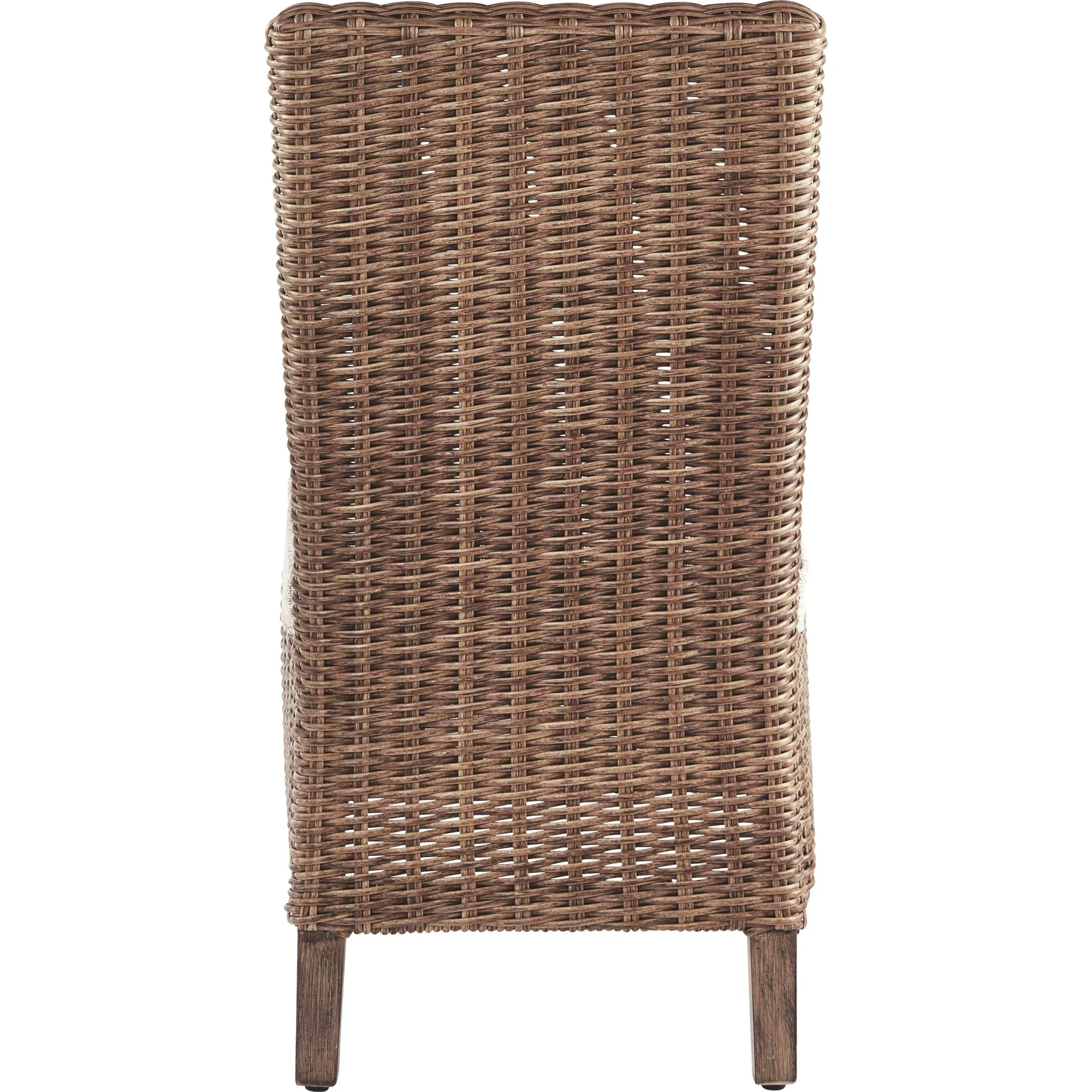 Beachcroft Outdoor Chair with Cushion (set of 2) - Beige - Image 4