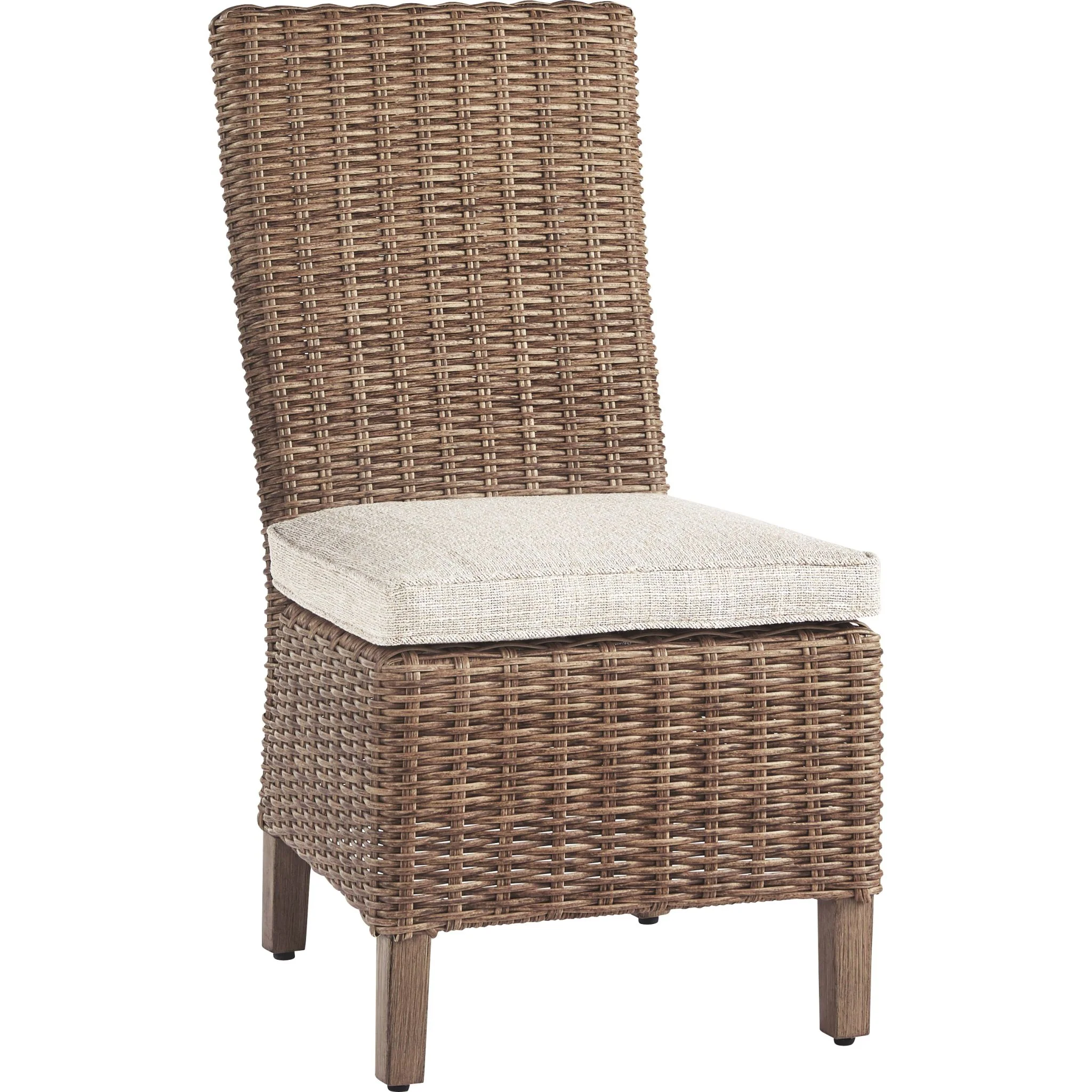 Beachcroft Outdoor Chair with Cushion (set of 2) - Beige - Image 8
