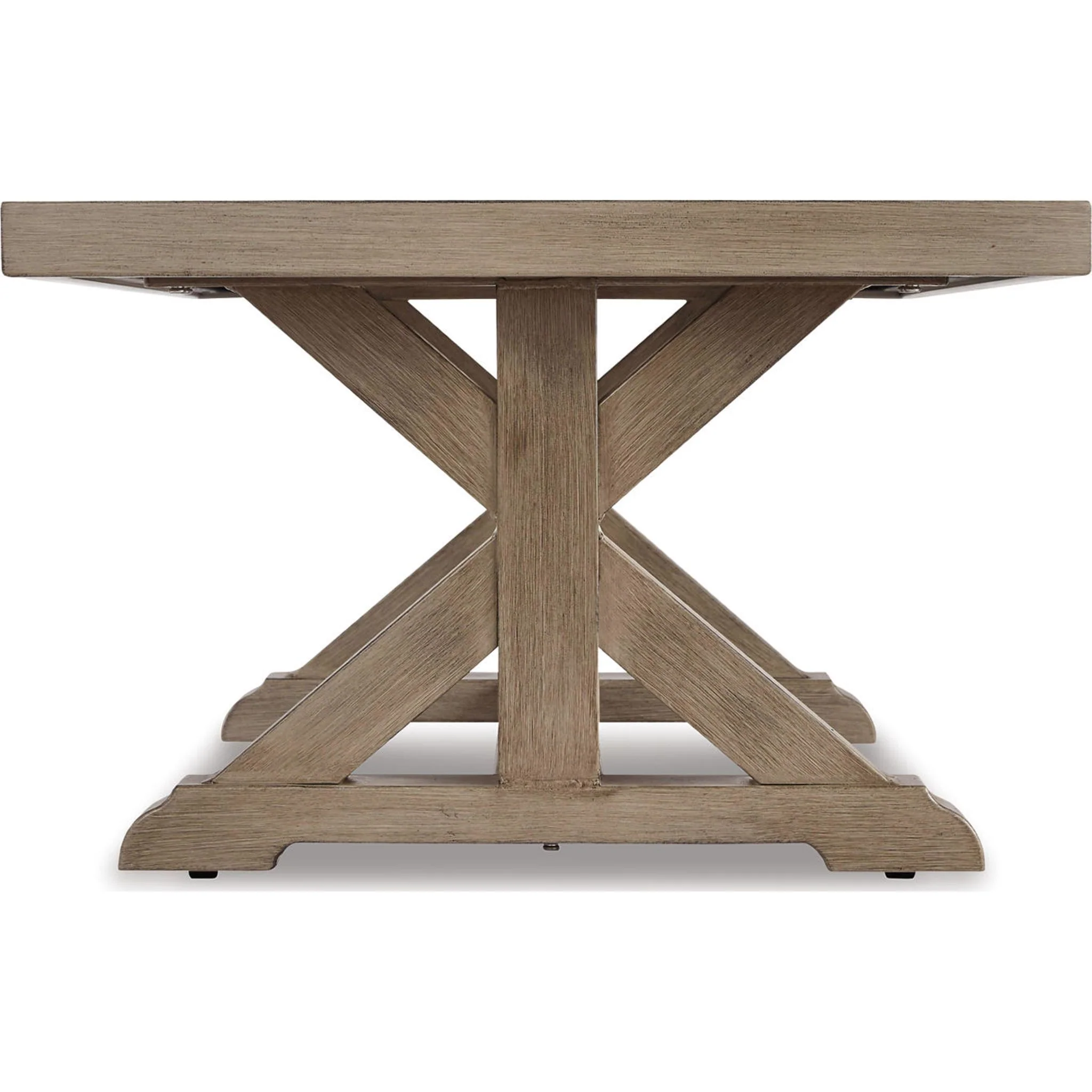 Beachcroft Outdoor Coffee Table - Beige - Image 12