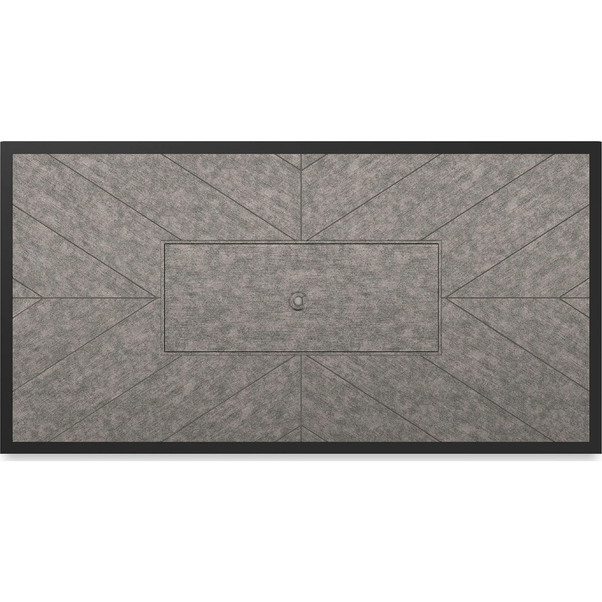 Beachcroft Outdoor Fire Pit Table - Black/Light Gray - Image 12