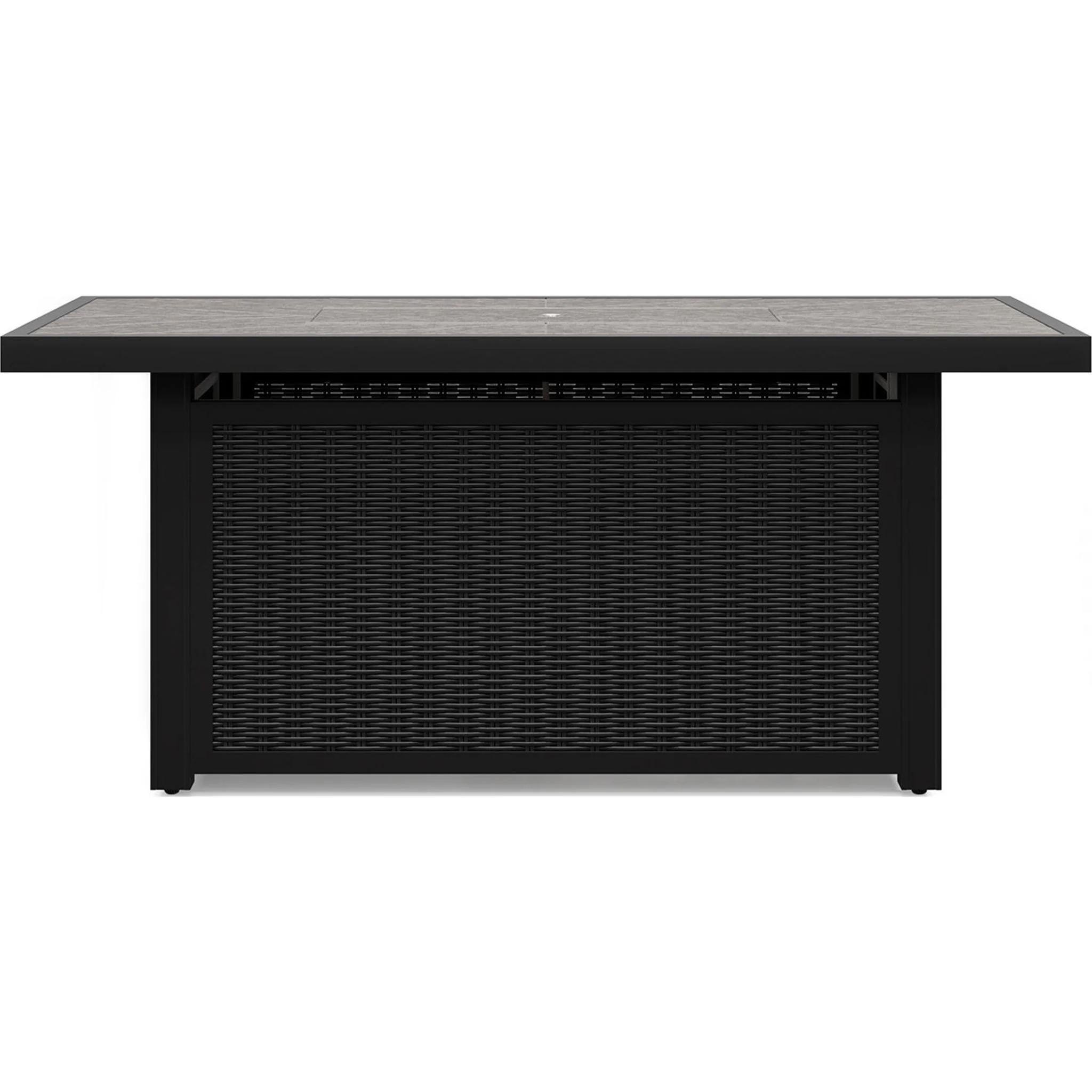 Beachcroft Outdoor Fire Pit Table - Black/Light Gray - Image 7