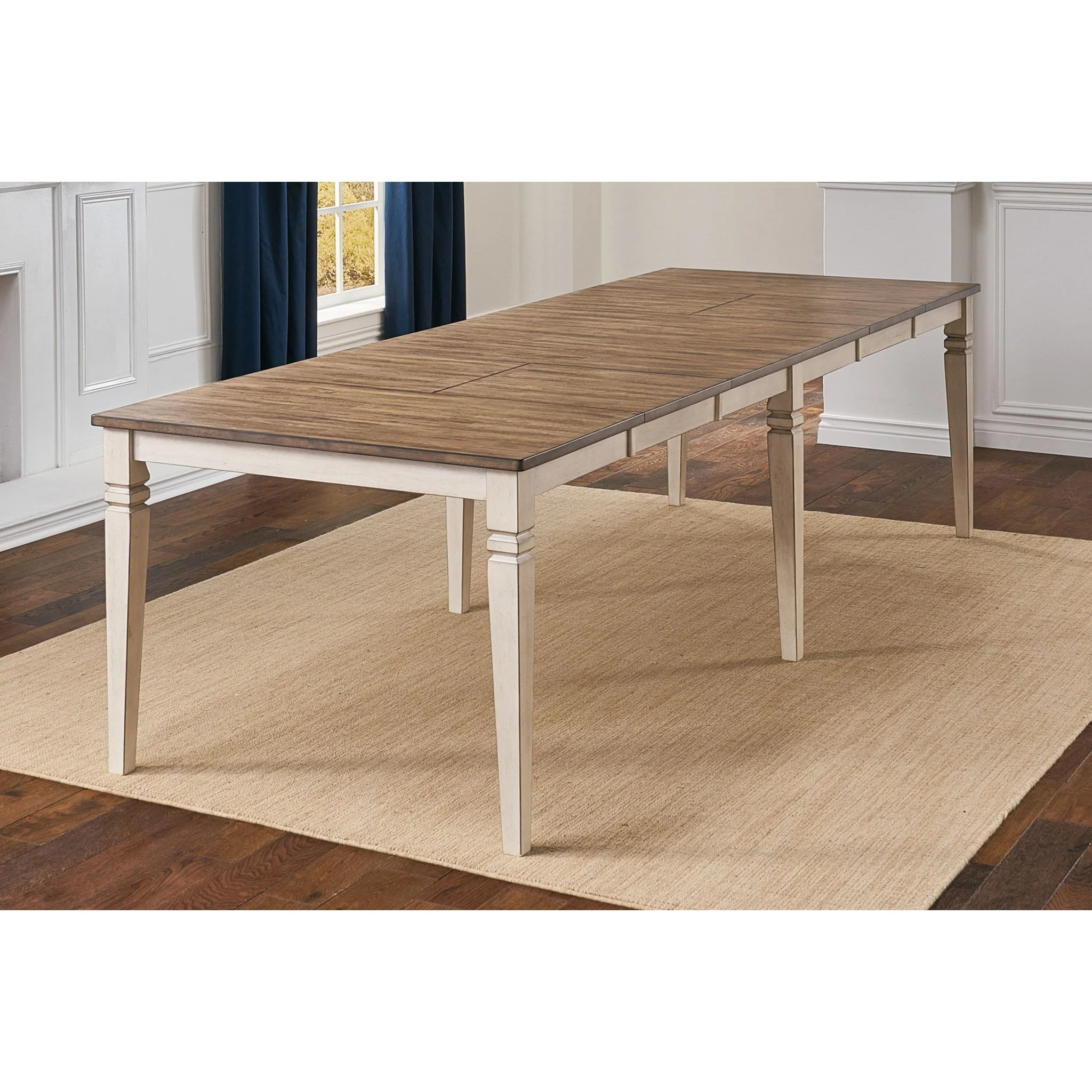 Beacon Dining Table - Smoky White/Peppercorn - (1562008K) - Image 10