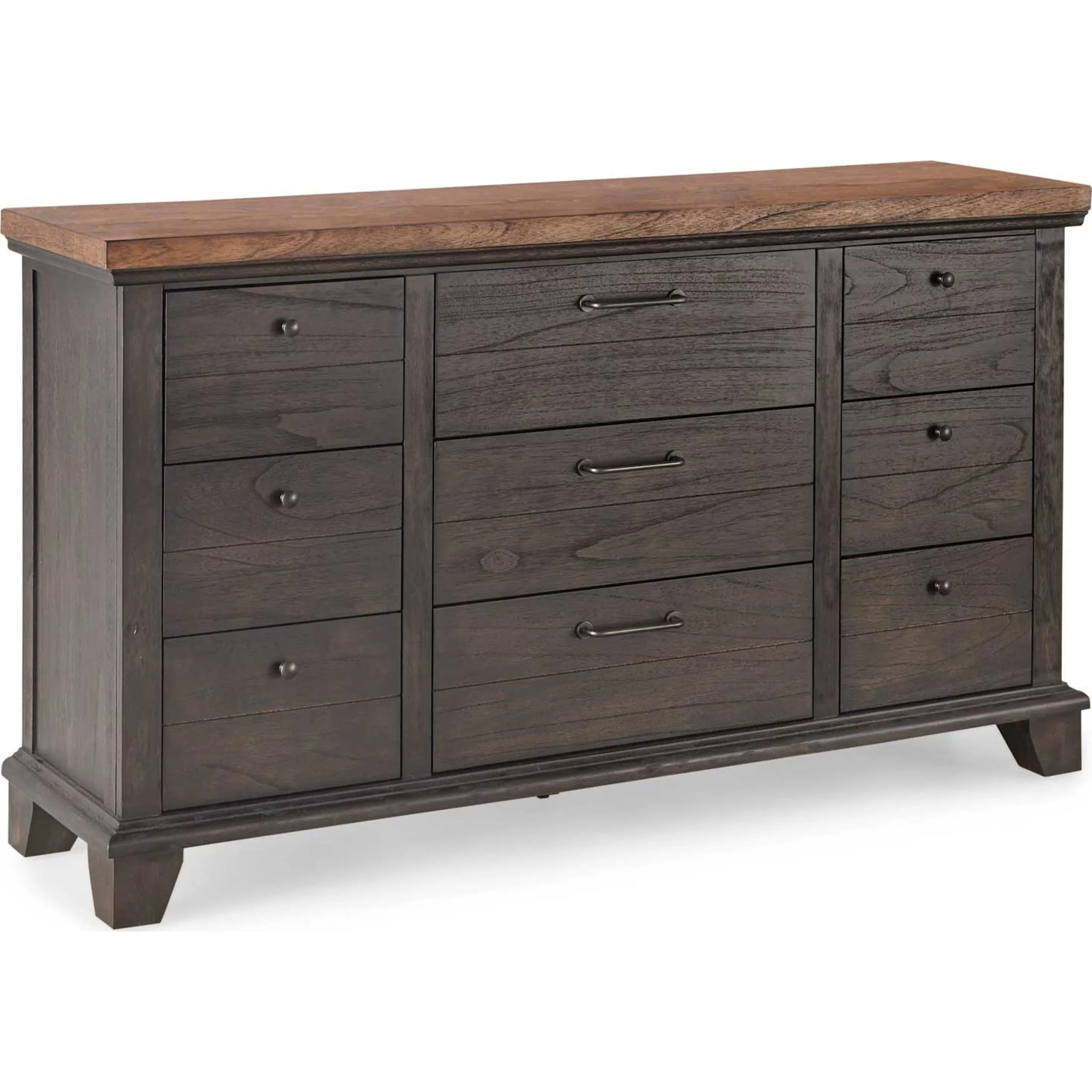 Bear Creek Dresser - Chocolate/Honey-Smoke