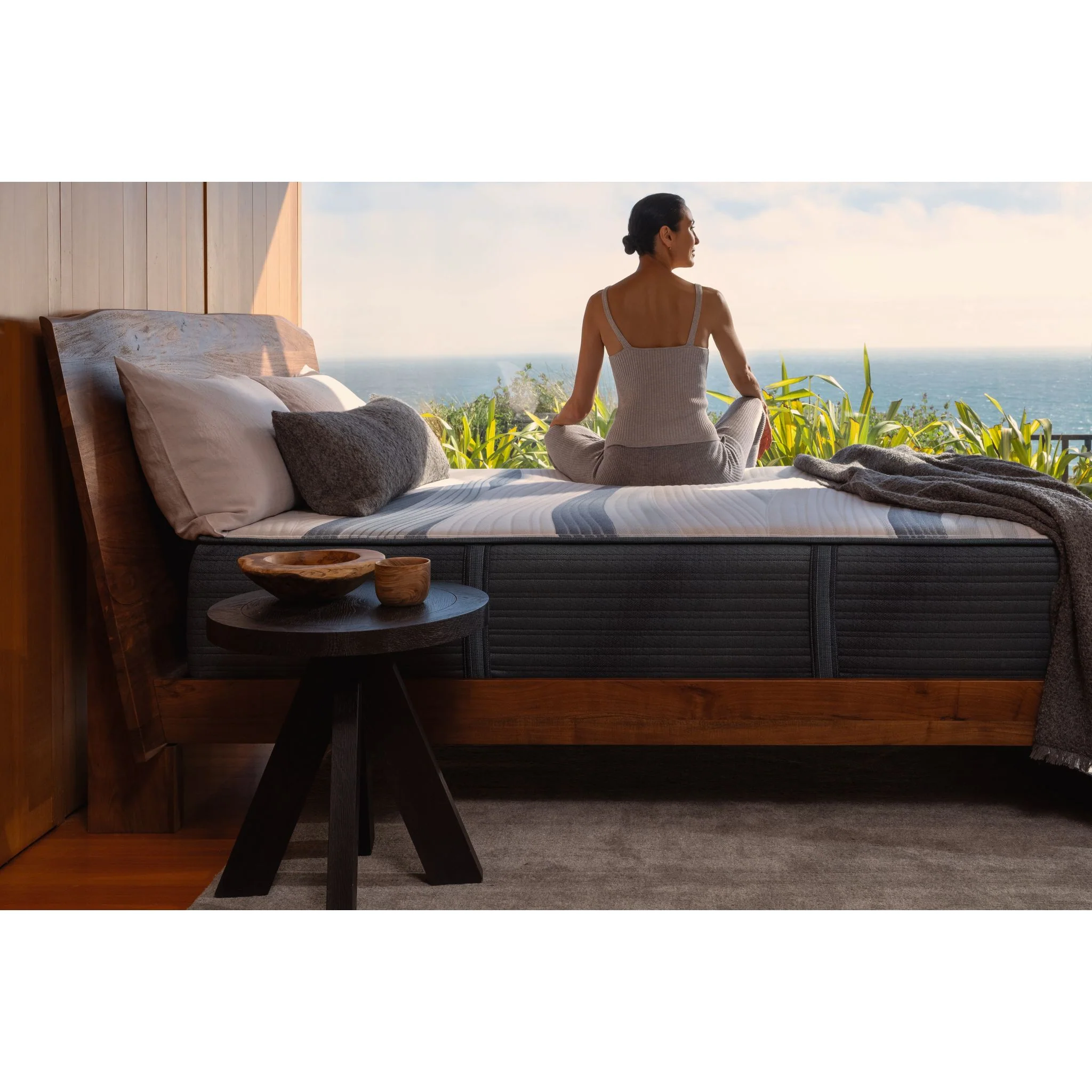 Beautyrest Harmony Lux Coastal Melo 14" Plush Hybrid Mattress - Image 5