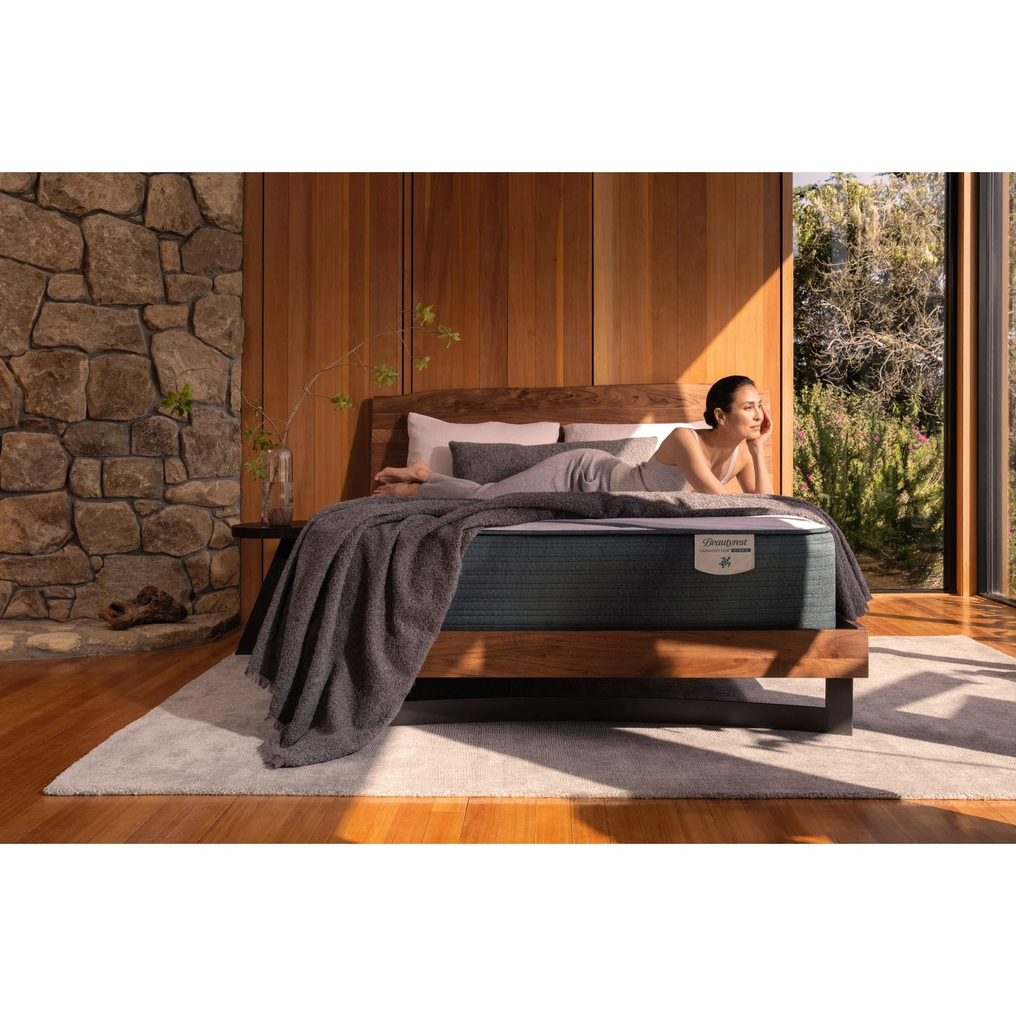 Beautyrest Harmony Lux Coastal Melo 14" Plush Hybrid Mattress - Image 6