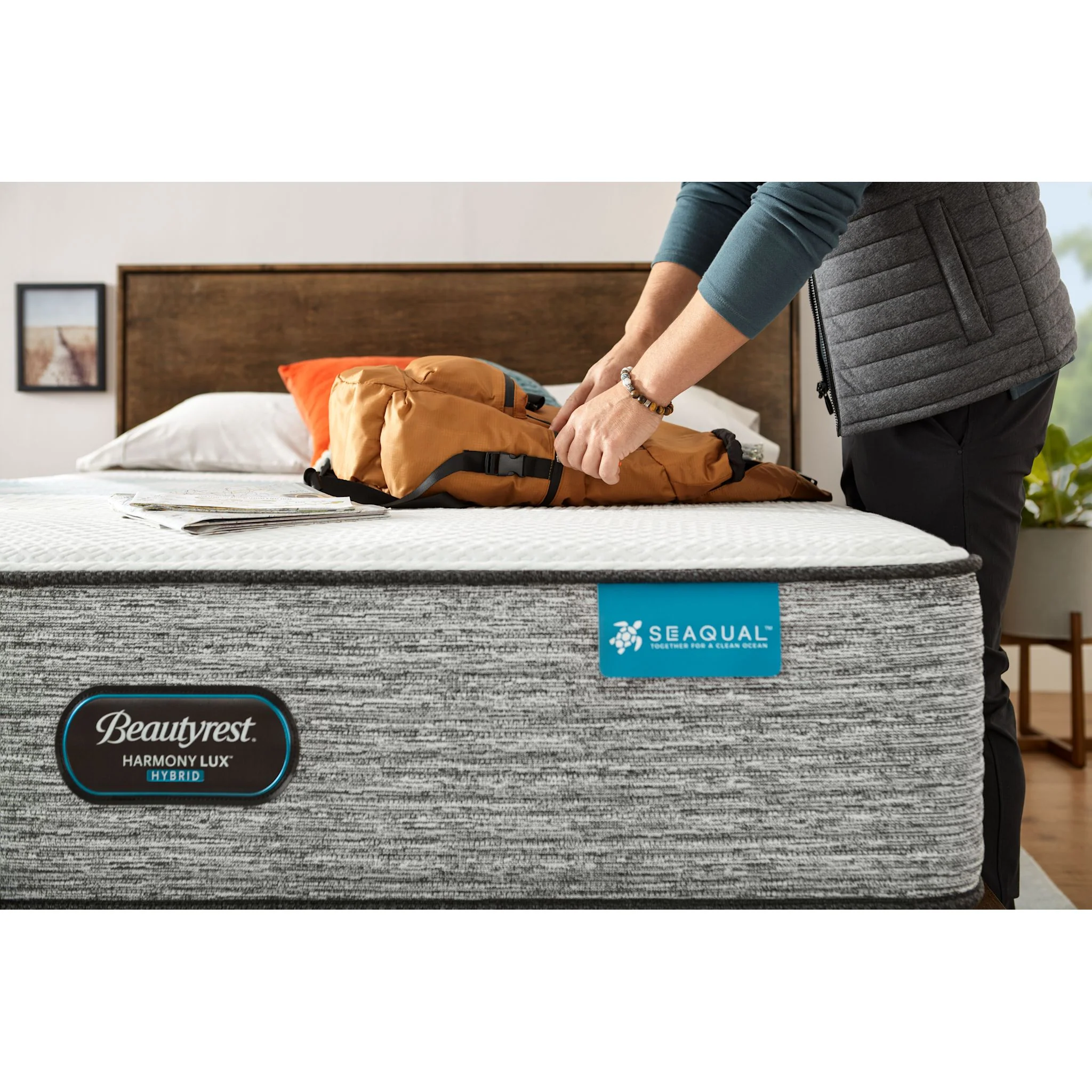 Beautyrest Harmony Lux Fjord 12.5" Smooth Top Hybrid Firm Mattress - Image 3