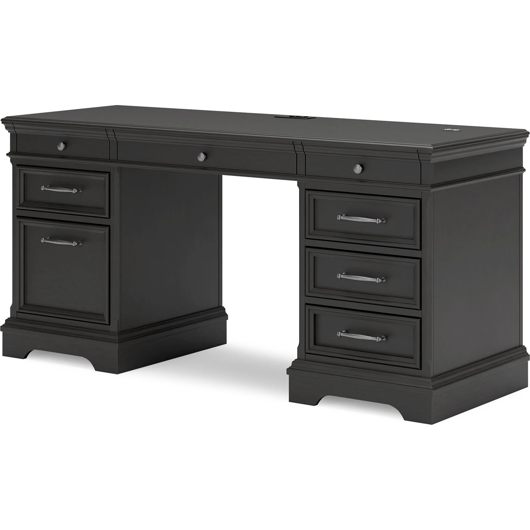 Beckincreek Desk - Black - Image 3