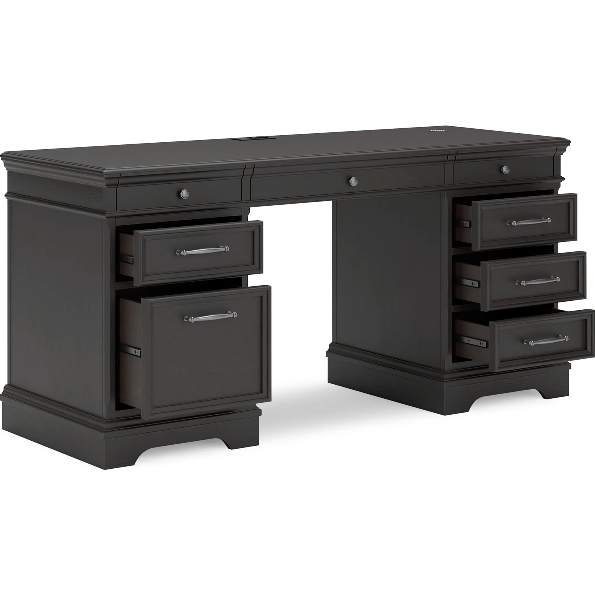 Beckincreek Desk - Black - Image 4