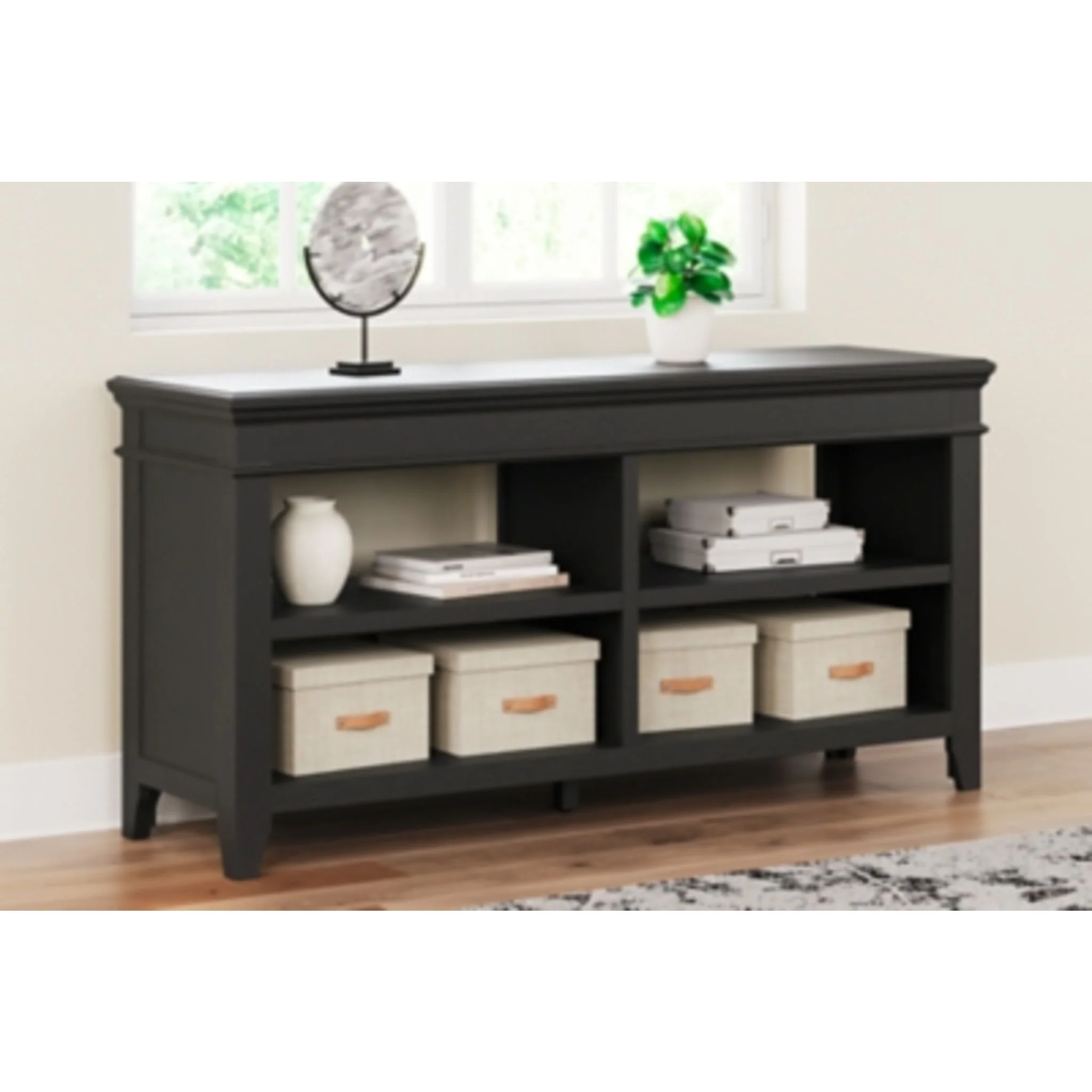 Beckincreek Credenza - Black - Image 2