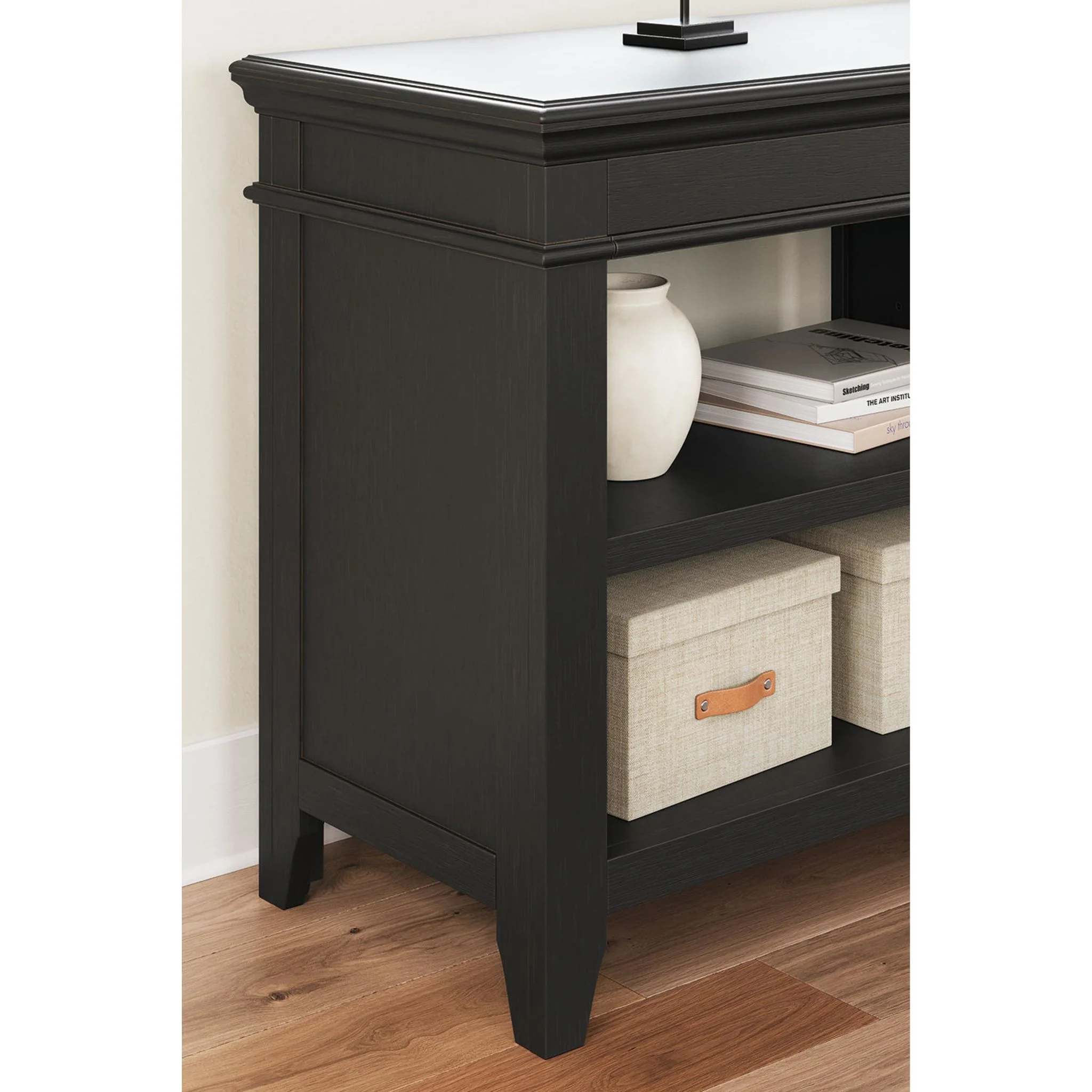 Beckincreek Credenza - Black - Image 9