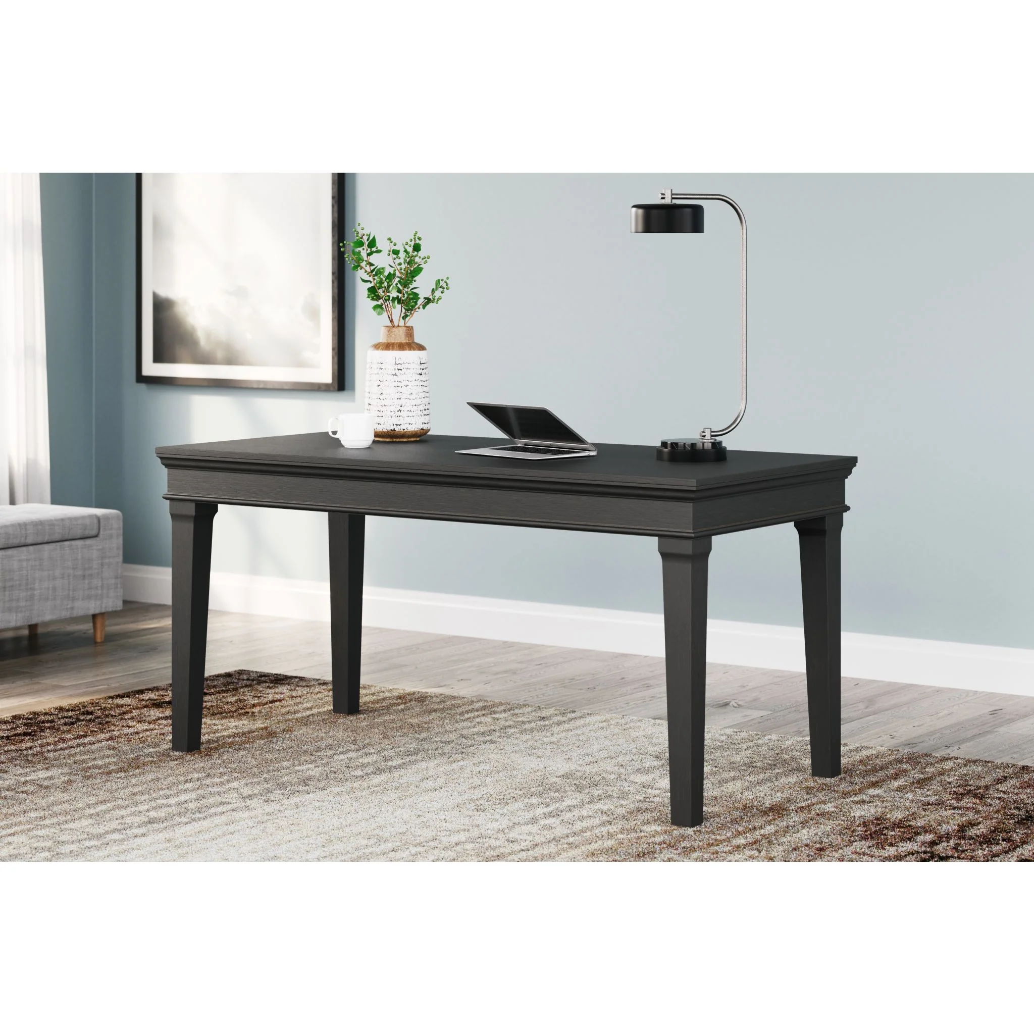 Beckincreek Desk - Black - Image 2