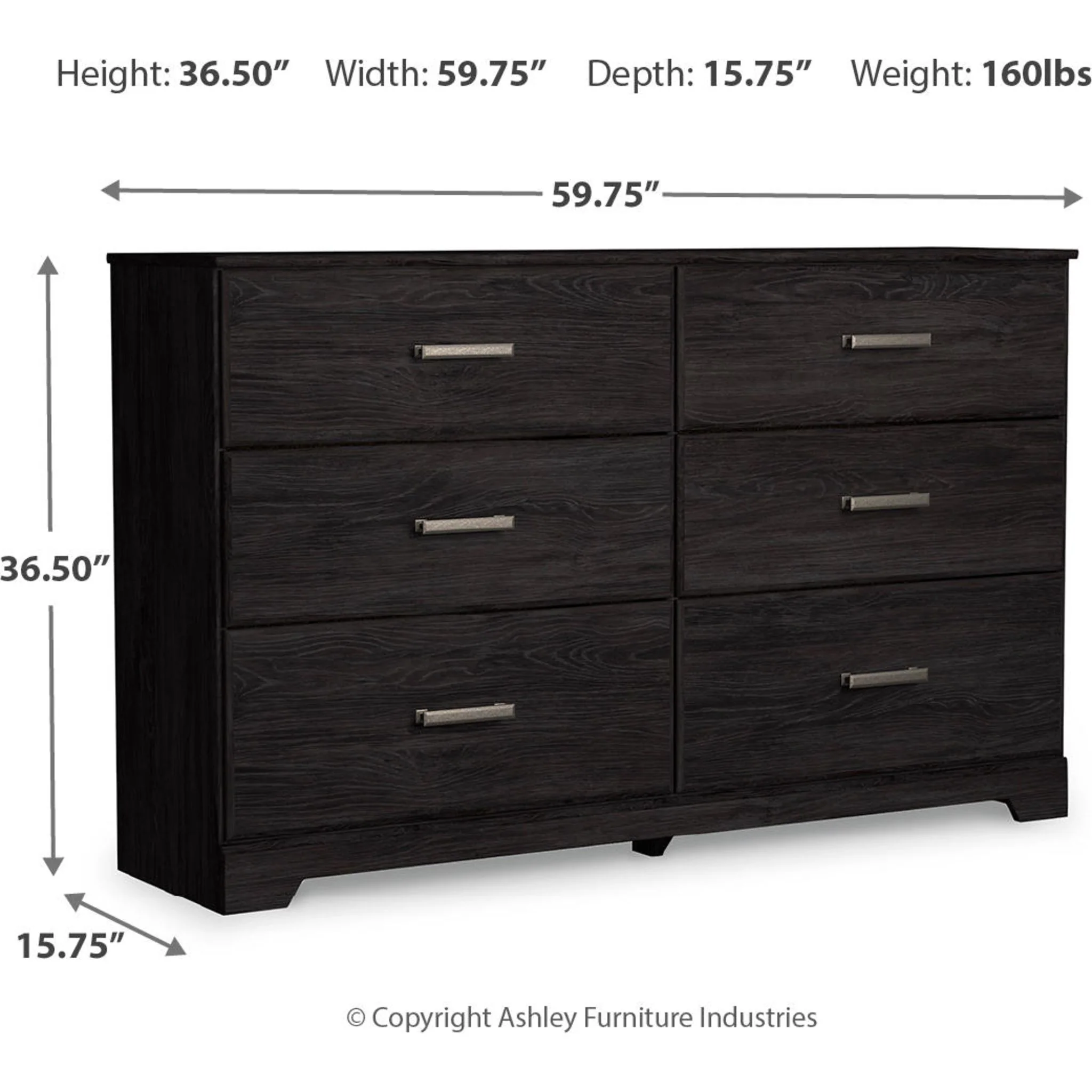 Belachime Dresser - Black - Image 13