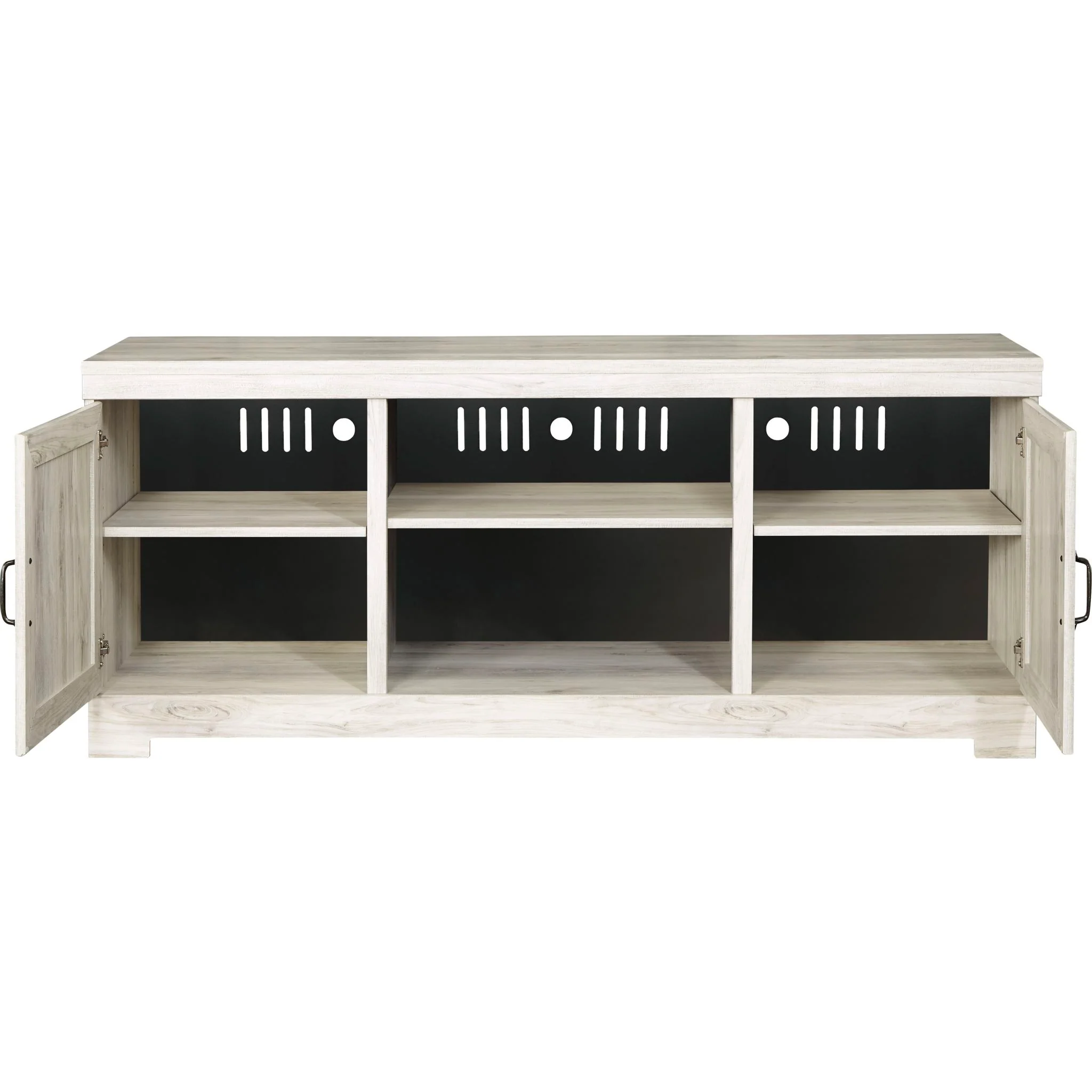 Bellaby 5 Piece Entertainment Unit - Whitewash - Image 5