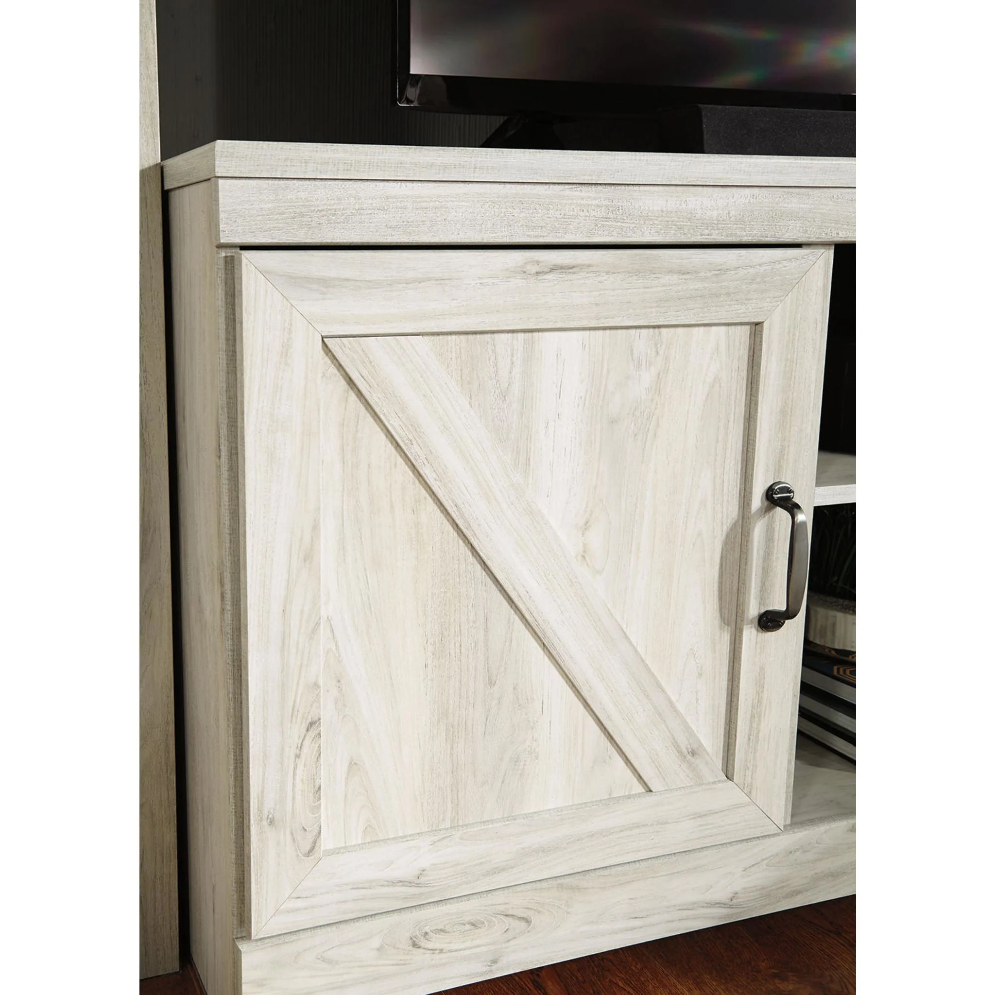 Bellaby TV Stand - Whitewash - Image 8
