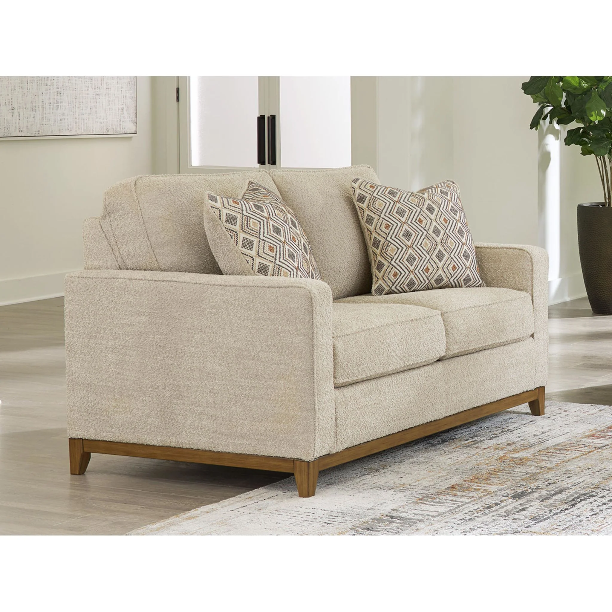 Belle-Point Loveseat - Desert - Image 2