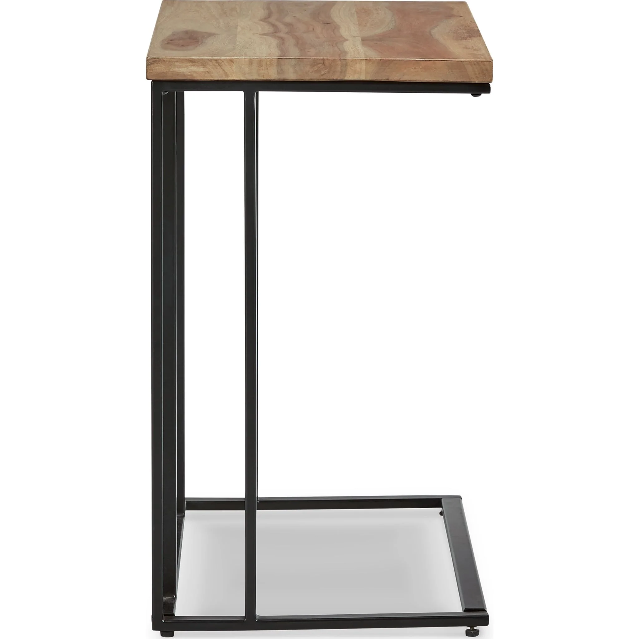 Bellwick Chair Side End Table - Natural/Black - Image 4