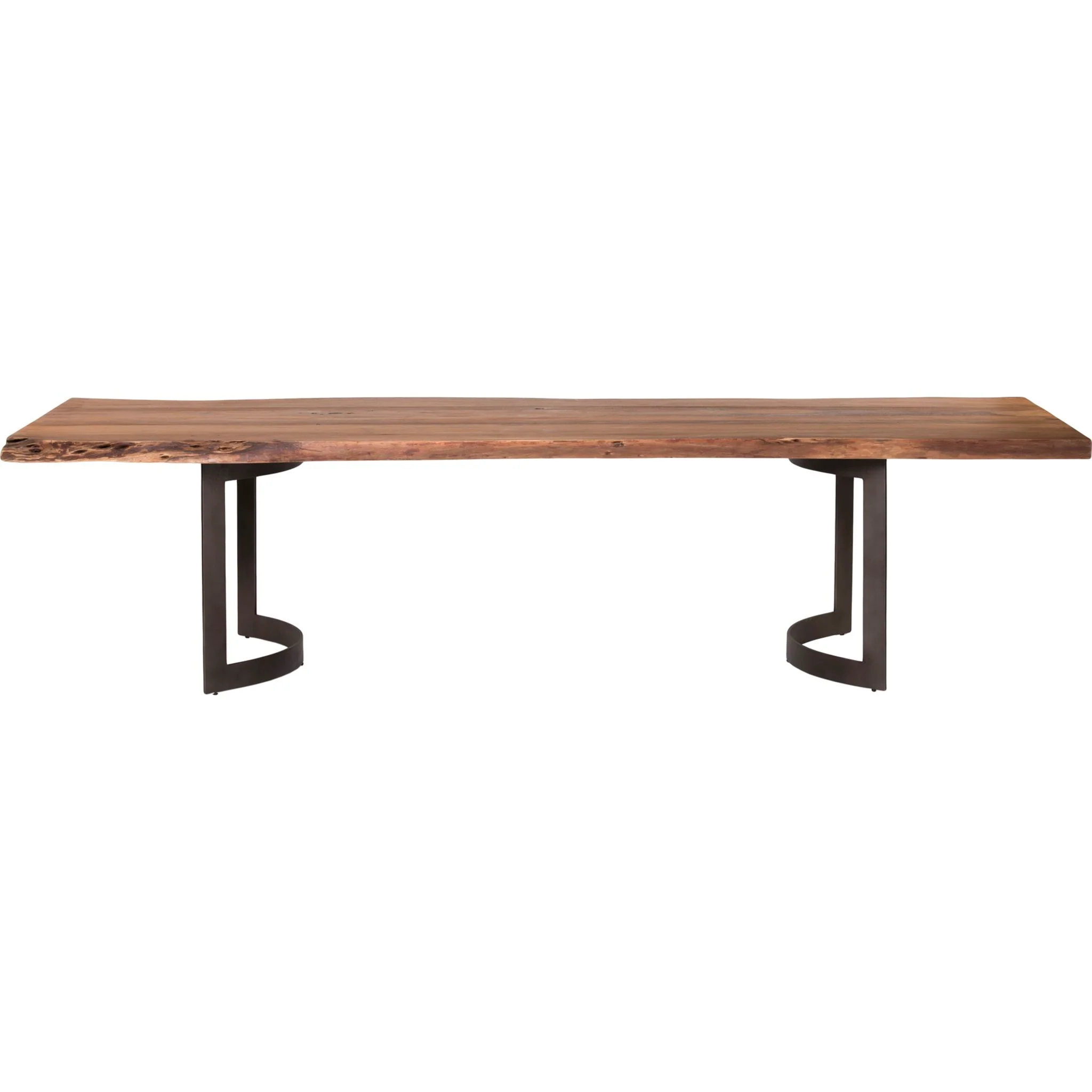 Bent Dining Table - Smoked - (1564563K)